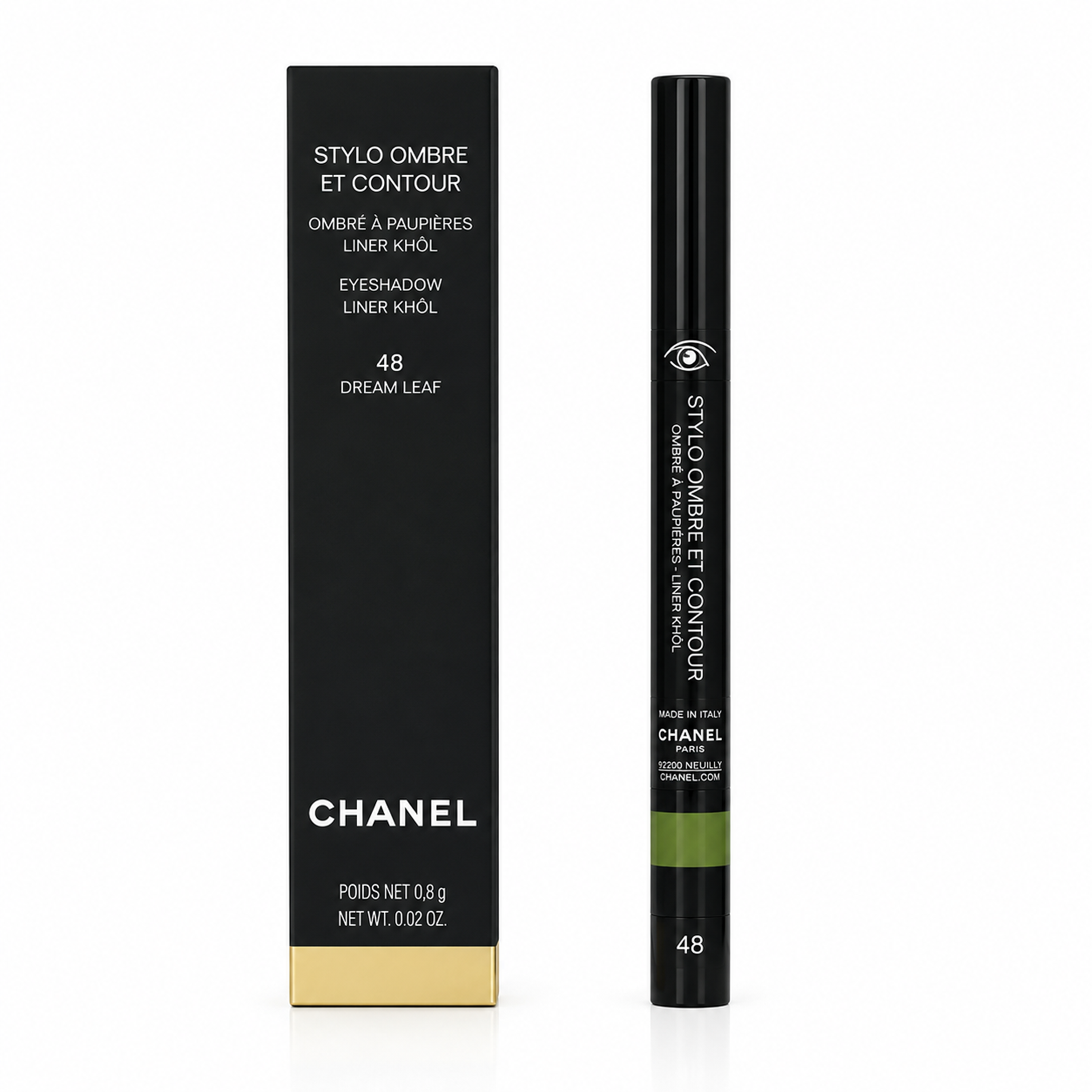 Chanel Stylo Ombre Et Contour Lidschattenstift 0,8g Dream Leaf 48