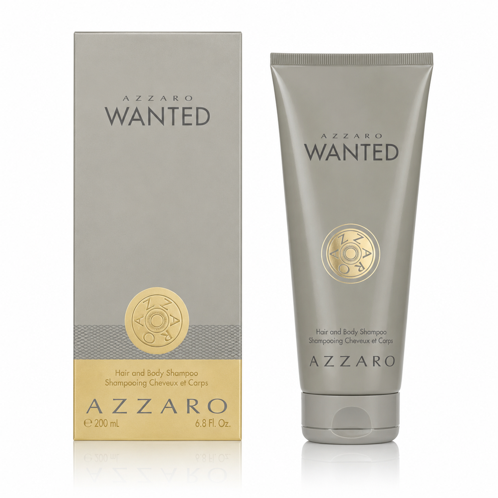 Azzaro Wanted Hair and Body Shampoo 200ml