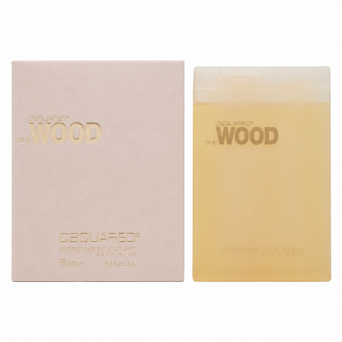 DsQuared She Wood Hydration Body Wash 200ml