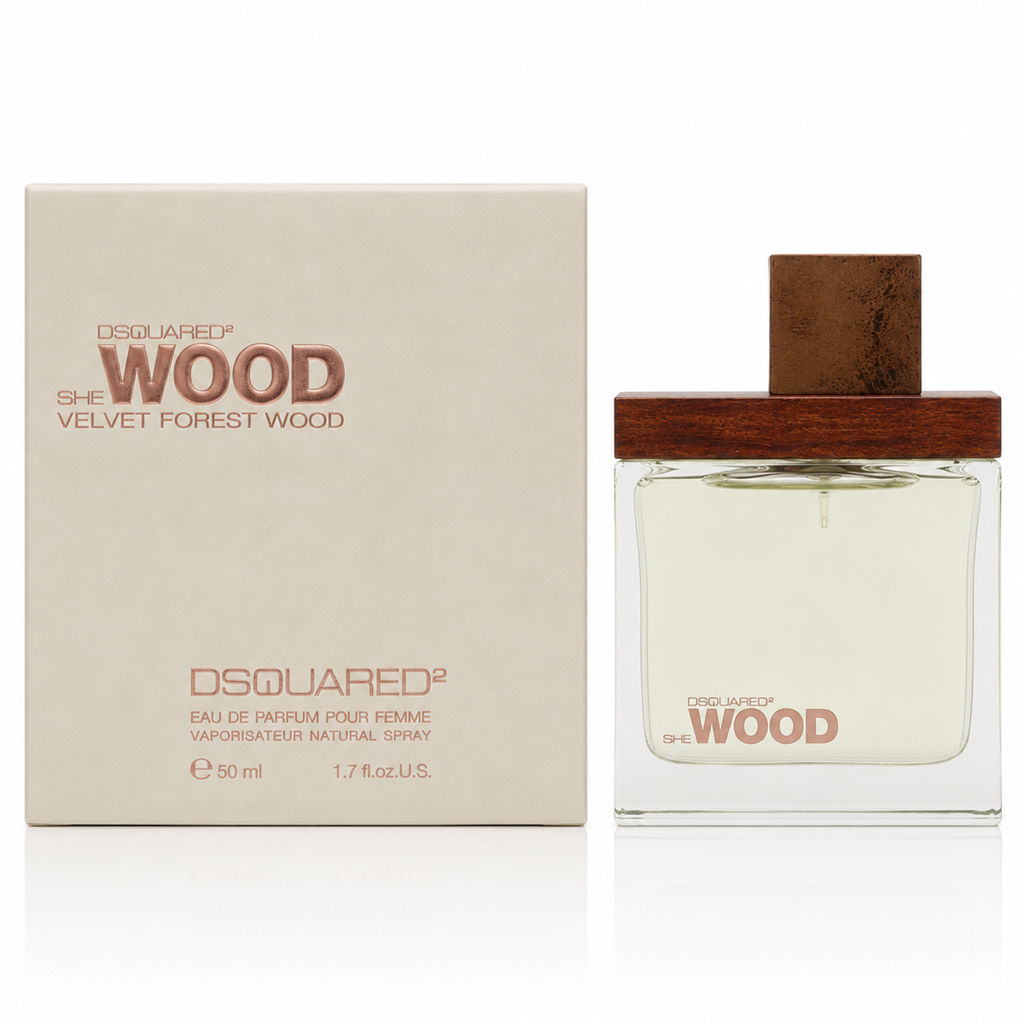 Dsquared She Wood Velvet Forest Wood Eau de Parfum Pour Femme Vapo 50ml