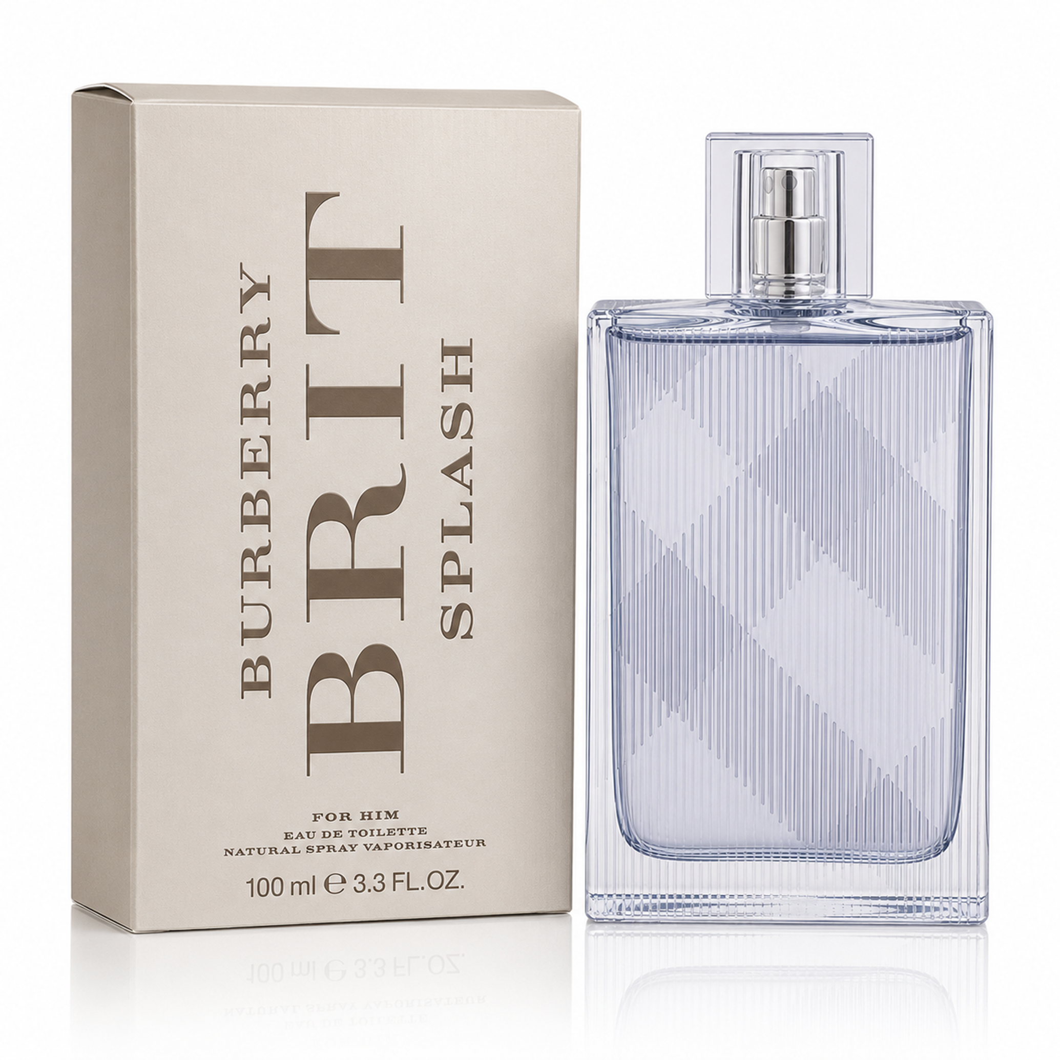 Burberry Brit Splash For Him Eau de Toilette Spray 100ml