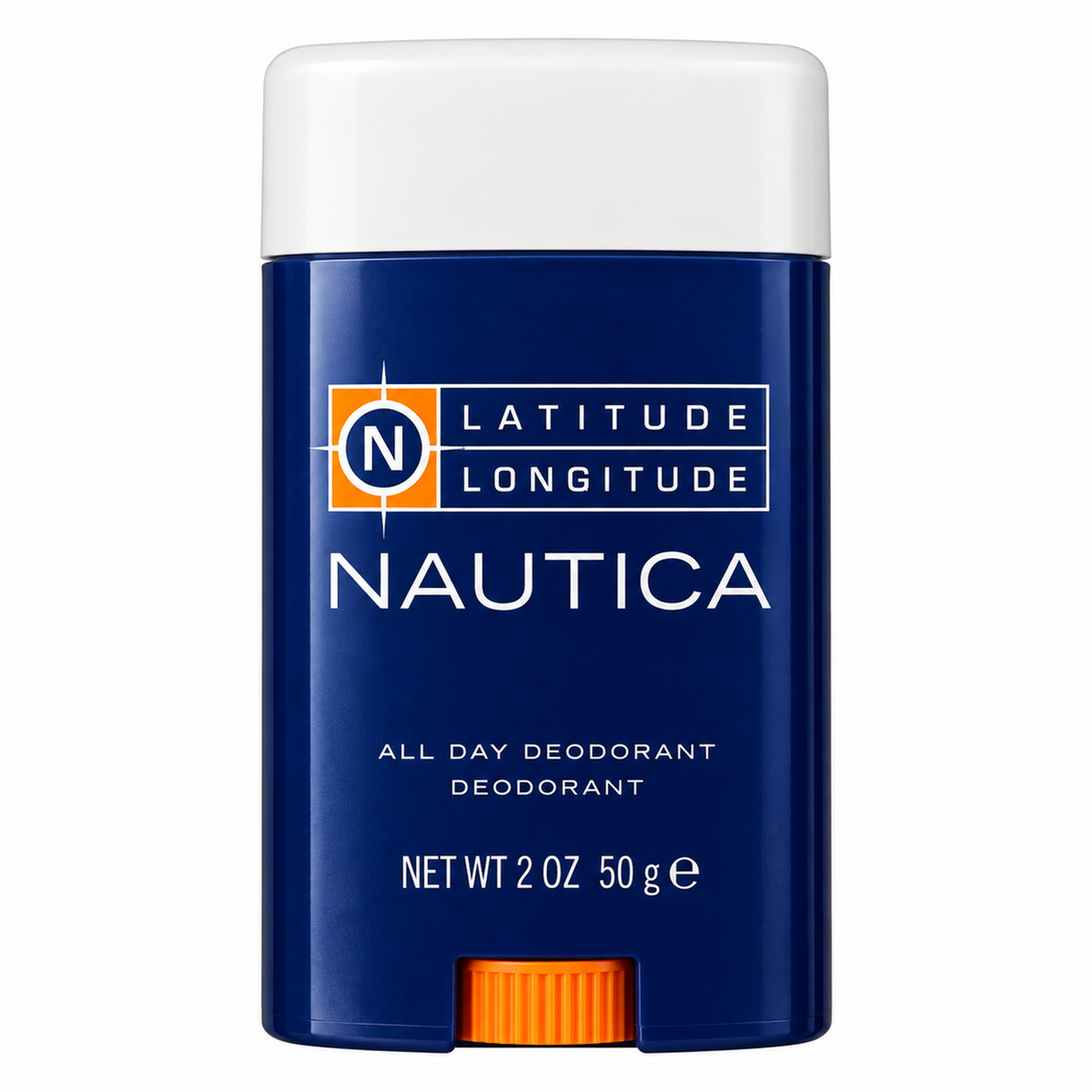 Nautica Latitude Longitude All Day Deodorant Stick 50g