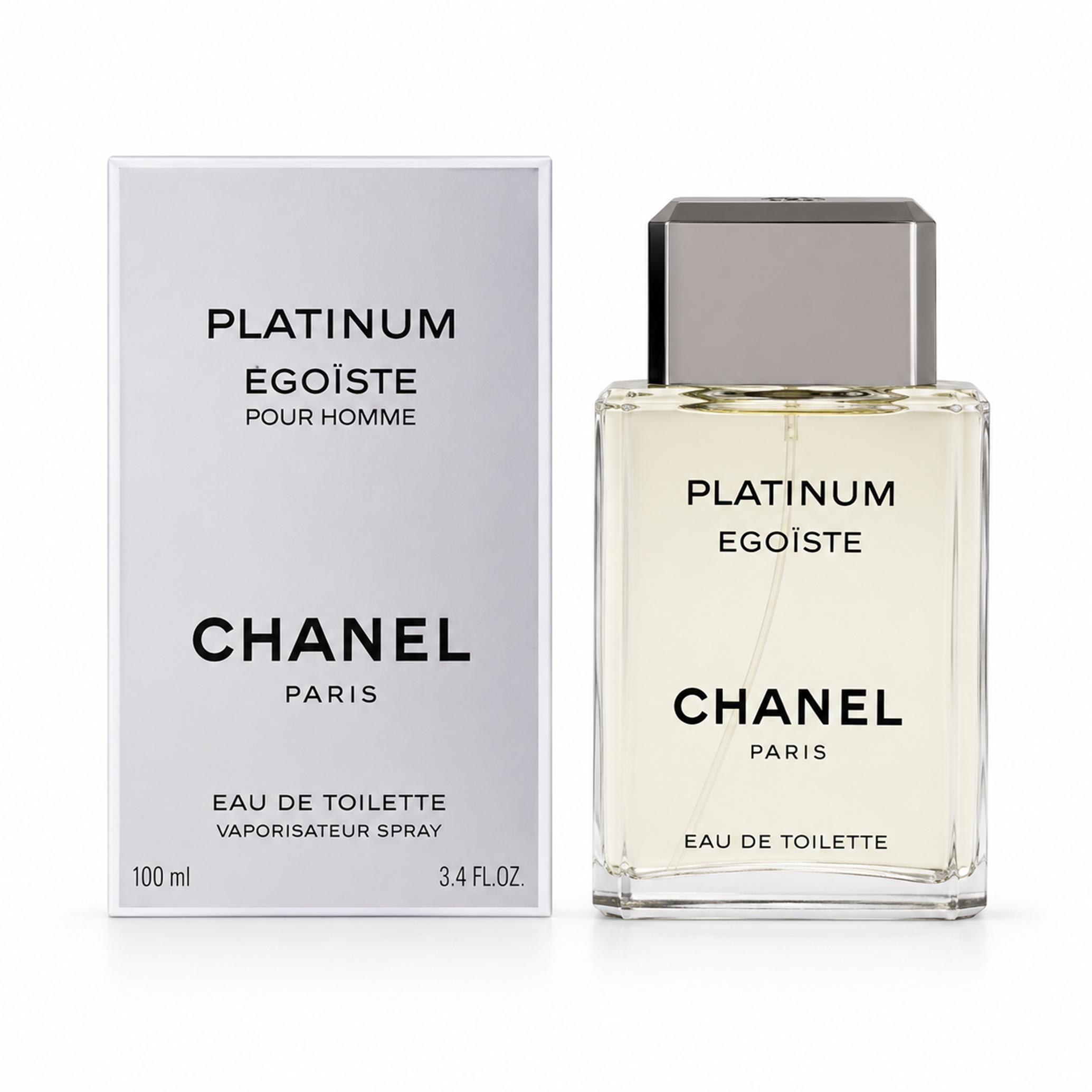 CHANEL PLATINUM EGOISTE POUR HOMME Eau de Toilette Spray 100ml