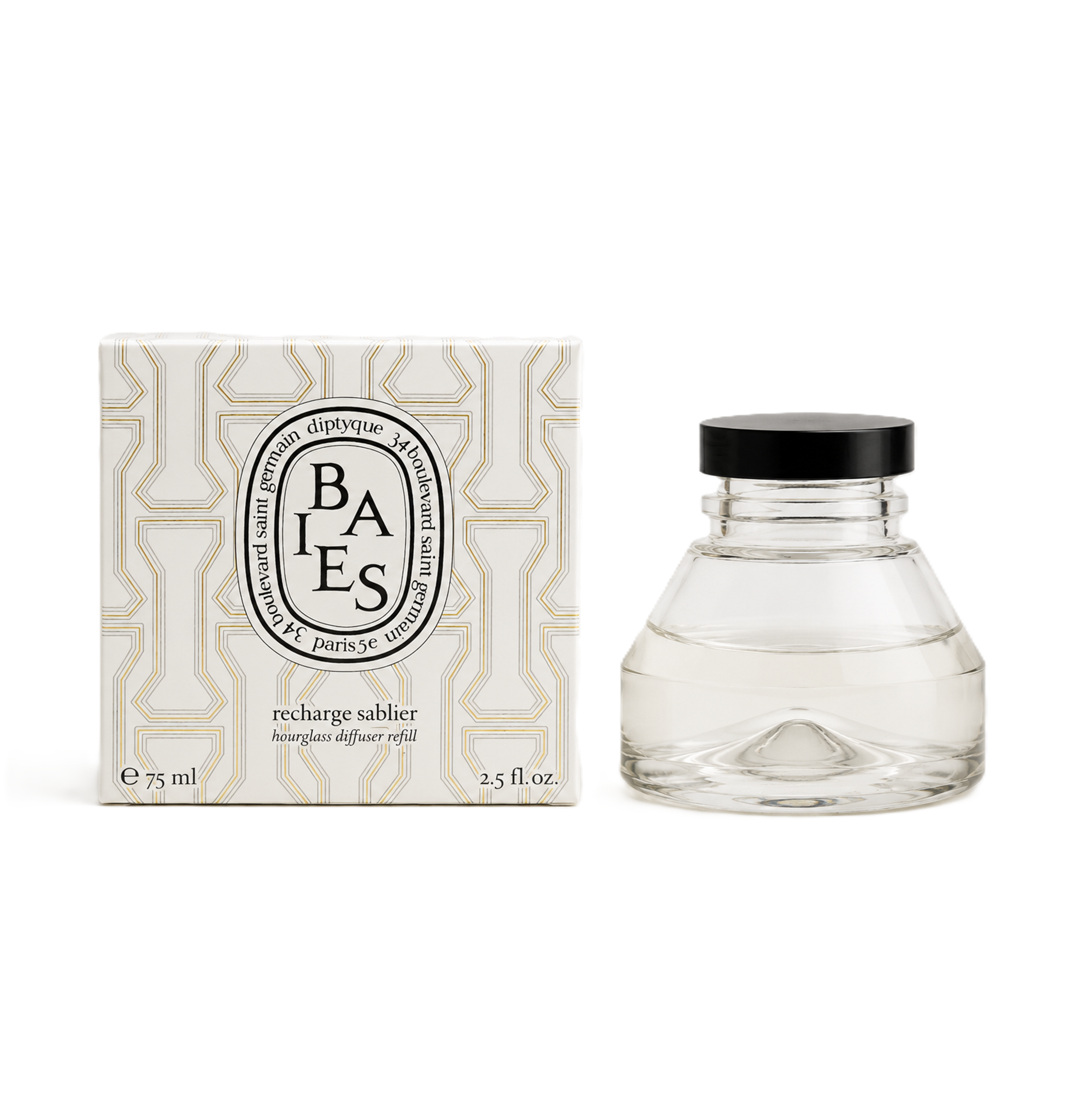 Diptyque Baies recharge Sablier Diffuser Refill 75ml