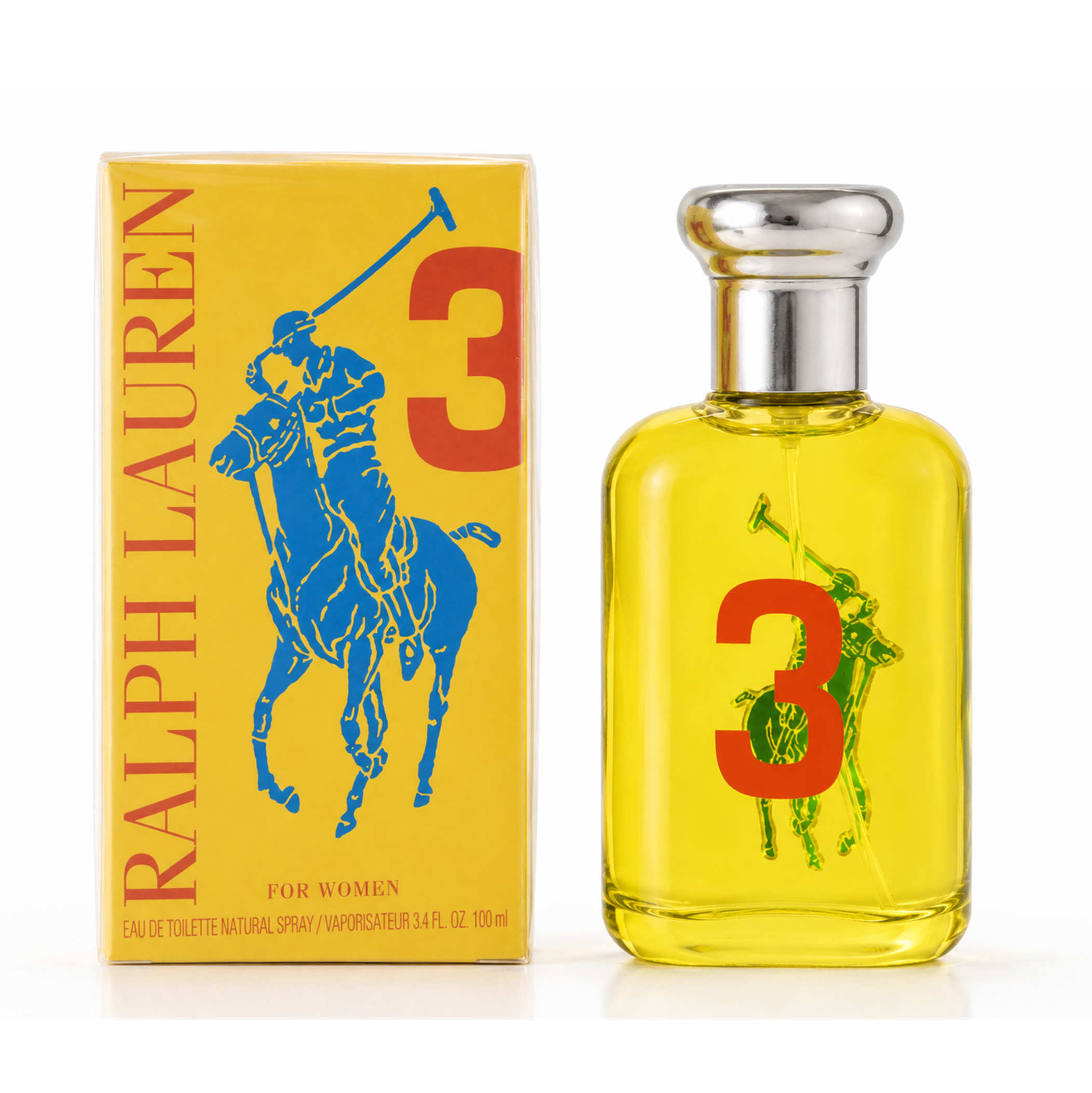 Ralph Lauren  The Big Pony Collection Nr 3 Gelb Eau de Toilette 100ml