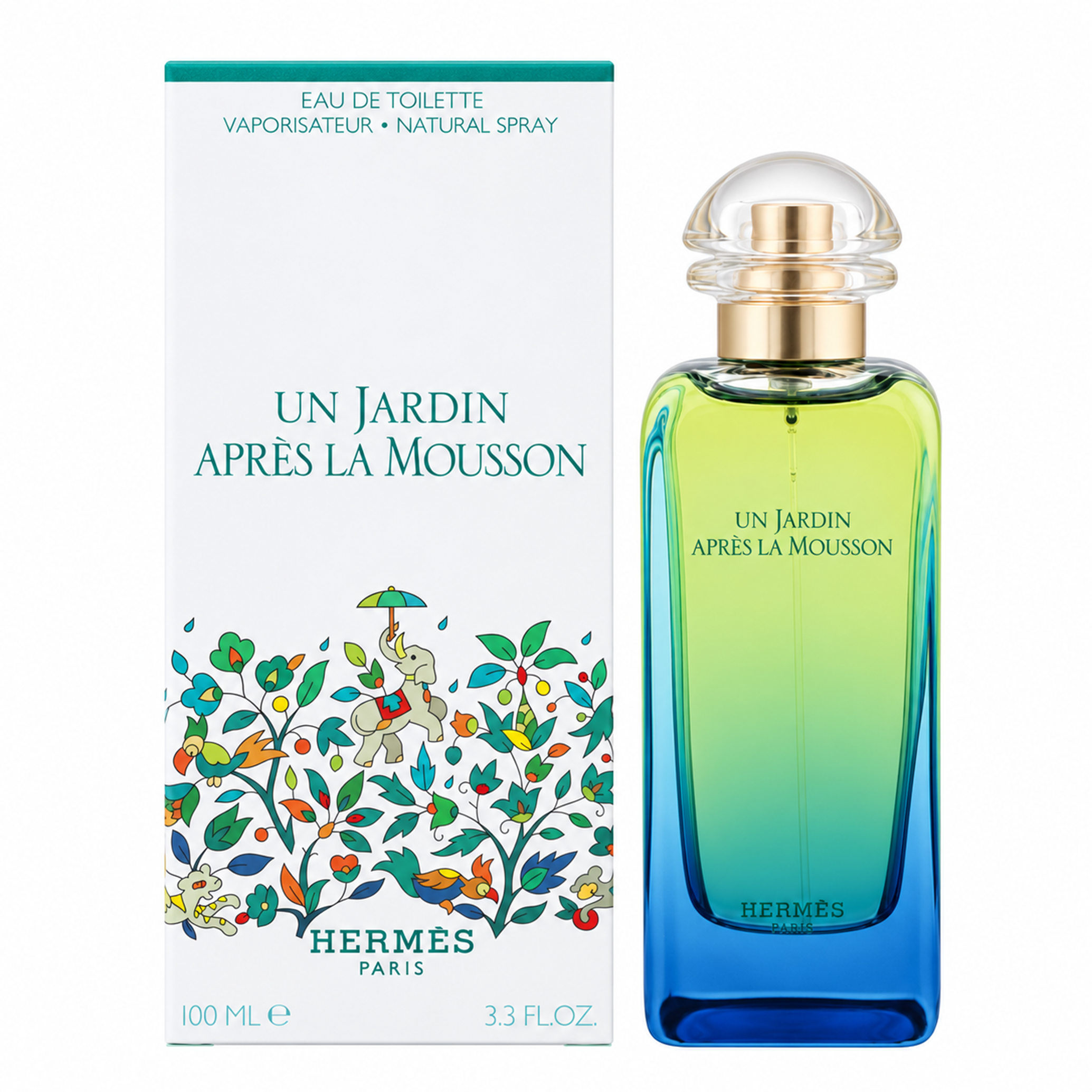 HERMES Un Jardin Apres La Mousson Eau de Toilette Spray 100ml