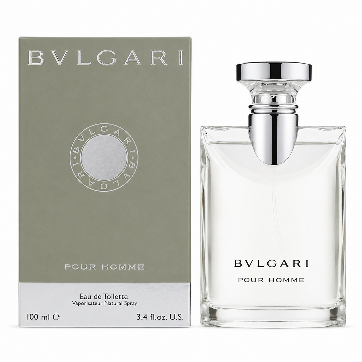 Bvlgari Pour Homme Eau de Toilette Spray 100ml