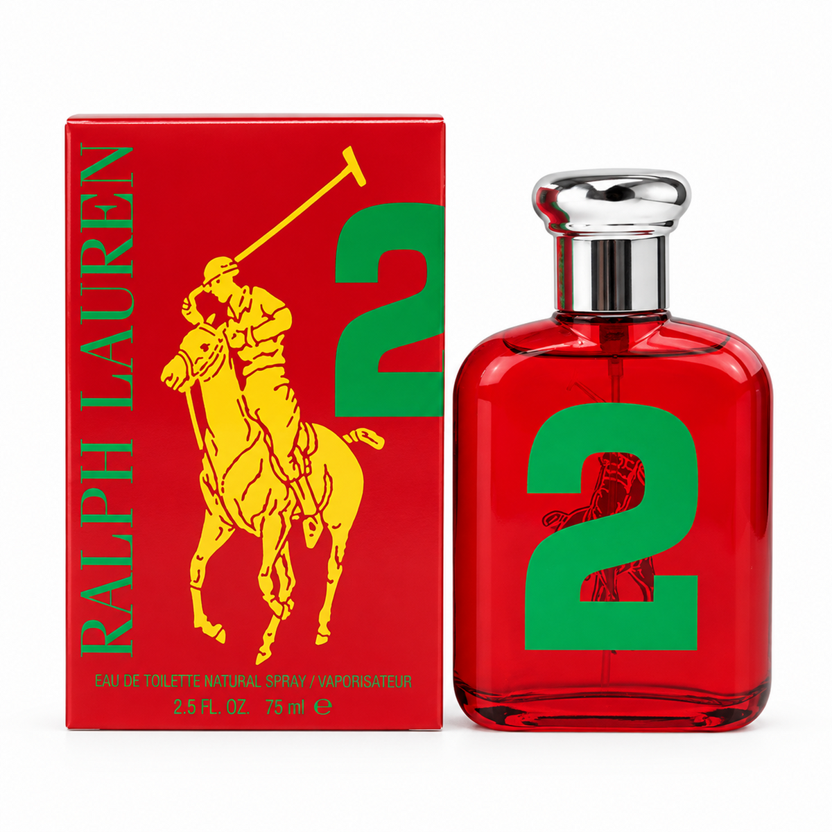 Ralph Lauren  The Big Pony Nr  2 Rot  Eau De Toilette 75ml