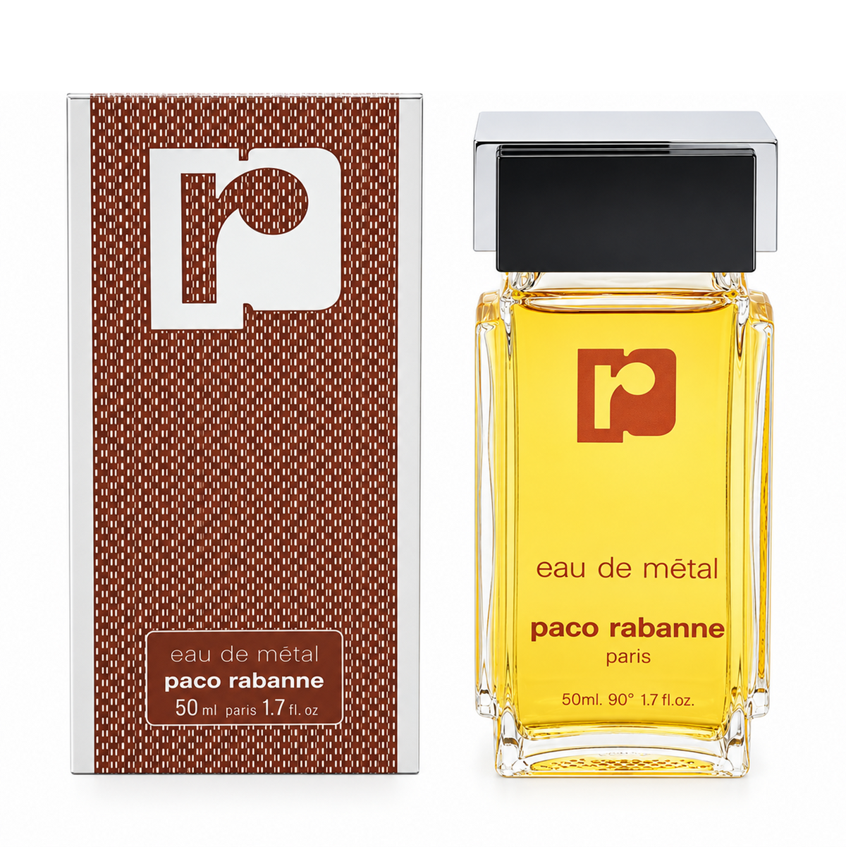 Paco Rabanne Eau de Metal  Eau de Toilette 50ml Splash