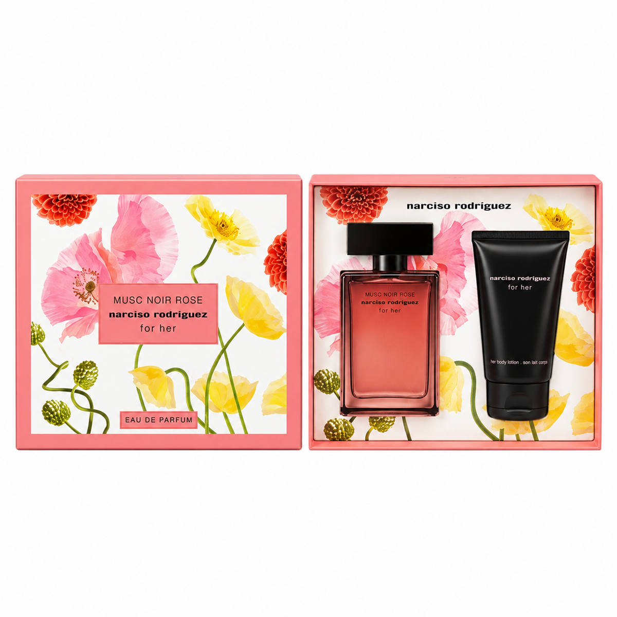 Narciso Rodriguez Musc Noir Rose For Her Eau de Parfüm 50ml + Lotion