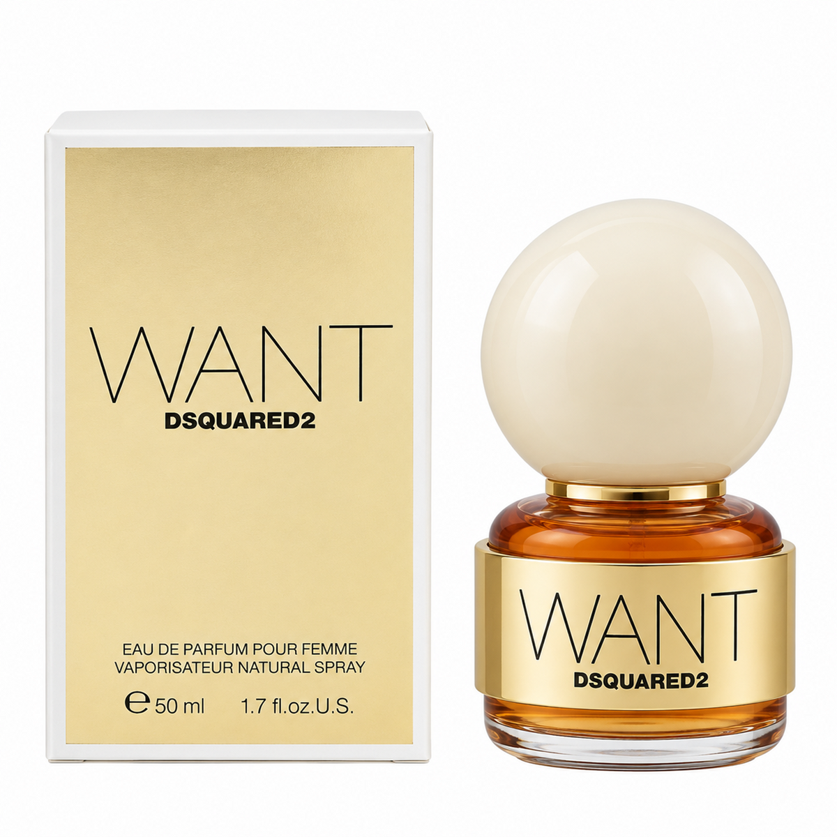 Dsquared Want Eau de Parfum Pour Femme Spray 50ml