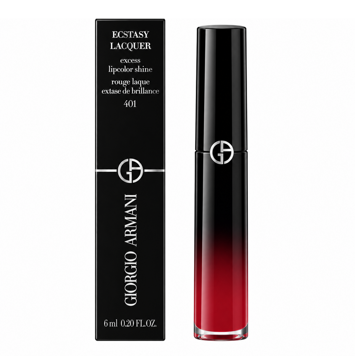 Giorgio Armani Lip­pen-Make­up Maestro Lipgloss 6,50 ml The Tibetan Orange # 401
