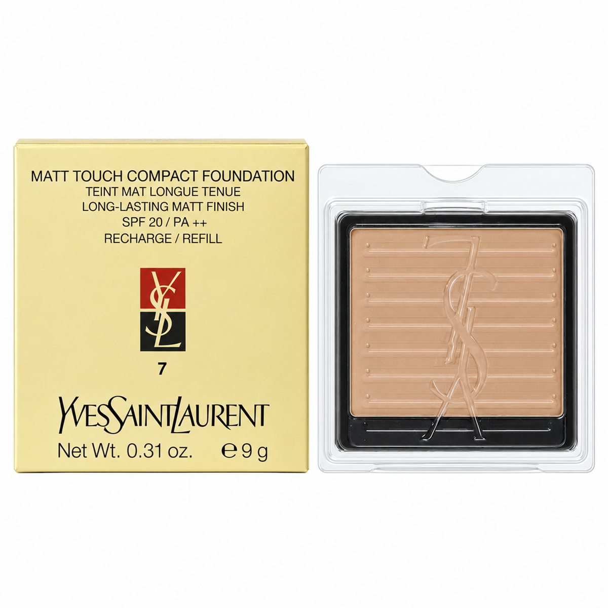 Yves Saint Laurent Matt Touch Compact Foundation SPF20 Refill 7