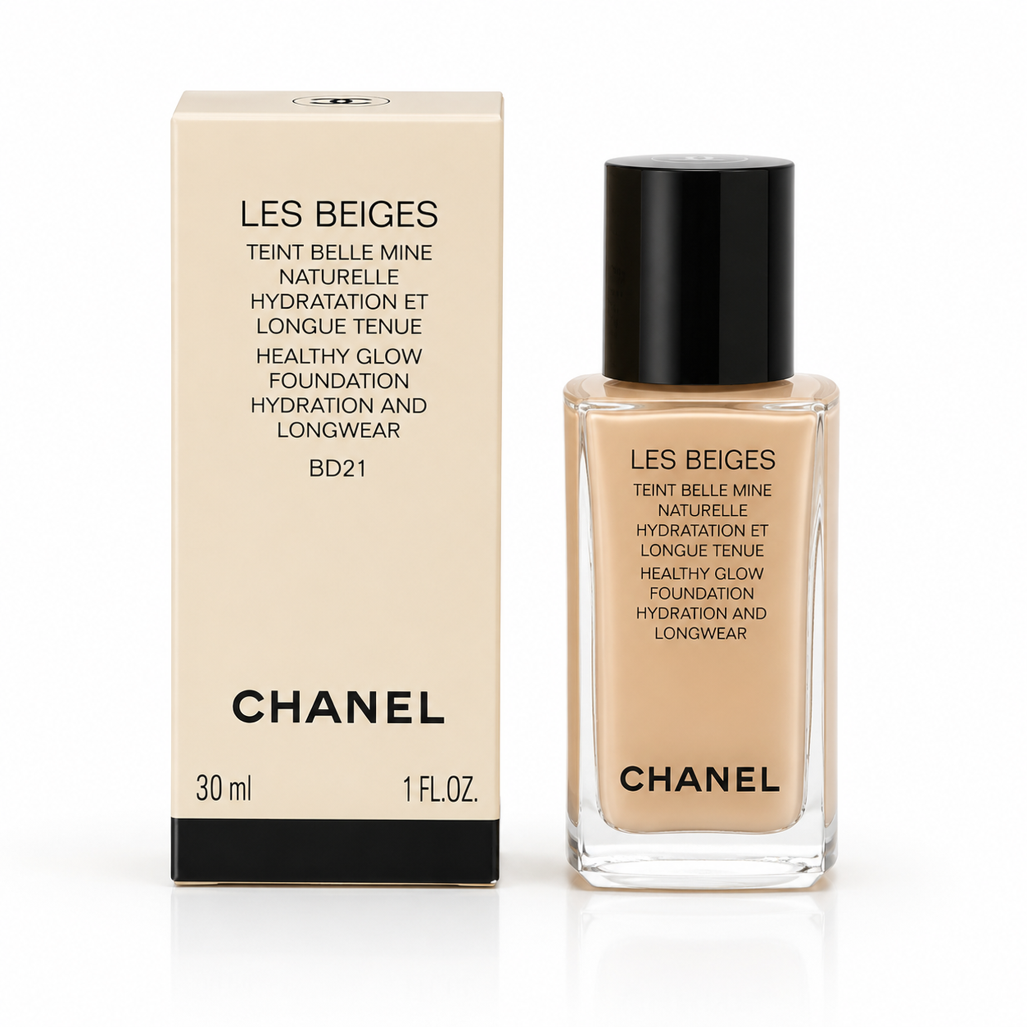 Chanel Les Beiges Teint BD21 Foundation 30ml