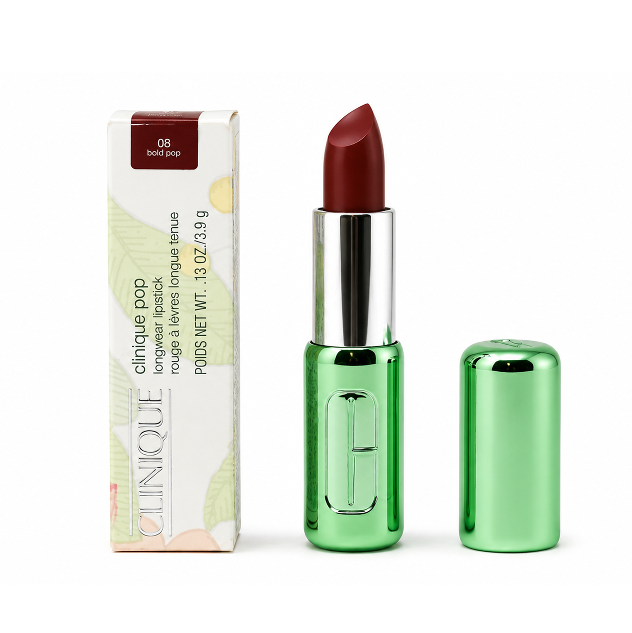 Clinique clinique pop longwear 08 bold pop lipstick 3,9g