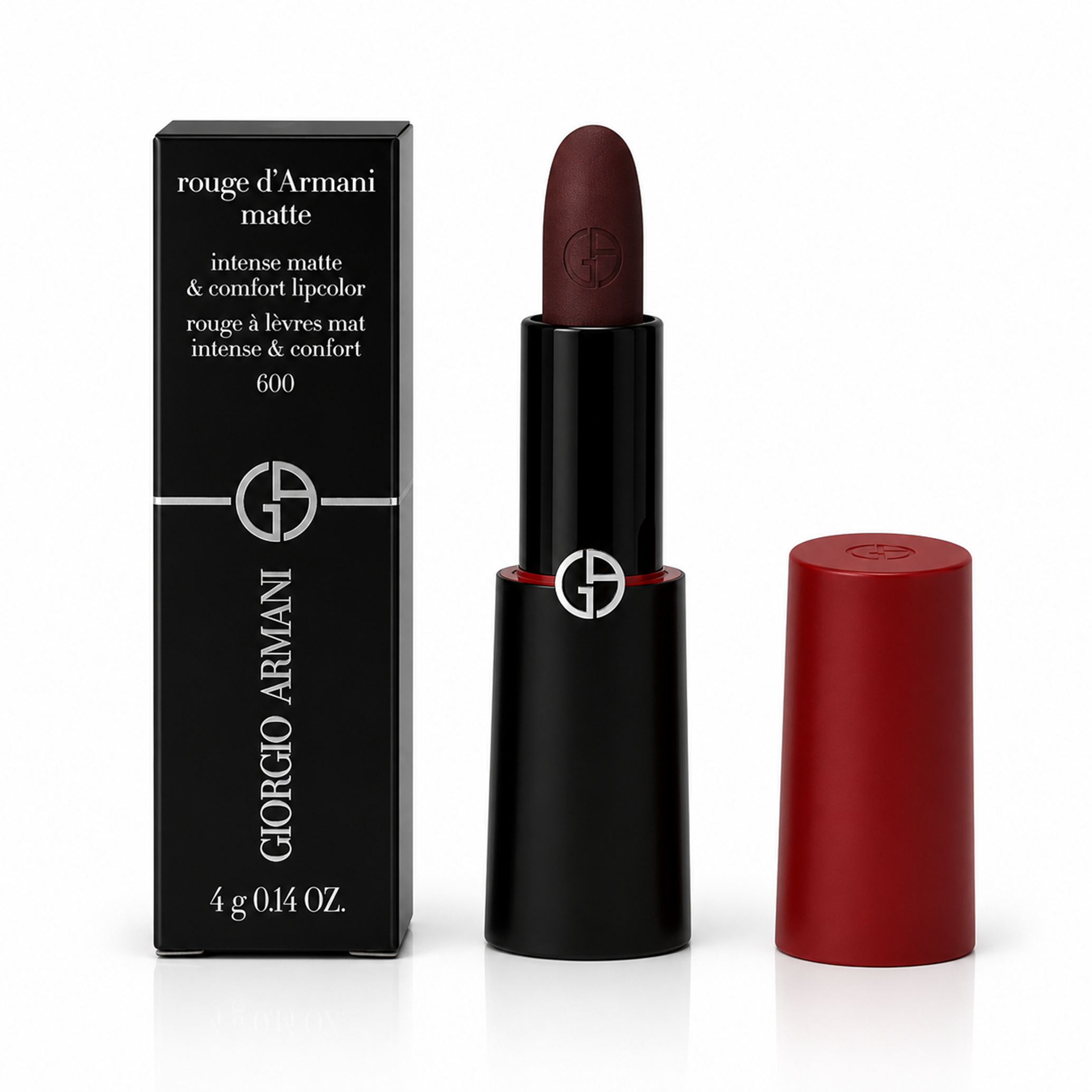 Giorgio Armani rouge d'Armani matte attitude 600 Lipstick 4g