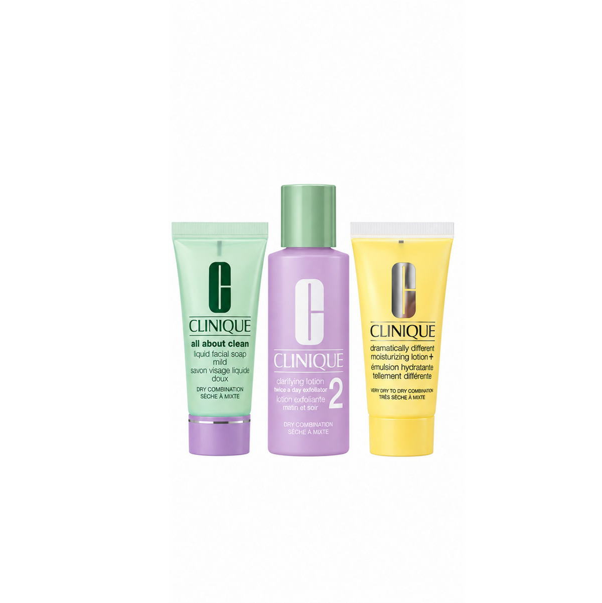 Clinique Set Basic 3 Temps Gesichtspflege-Set 120ml