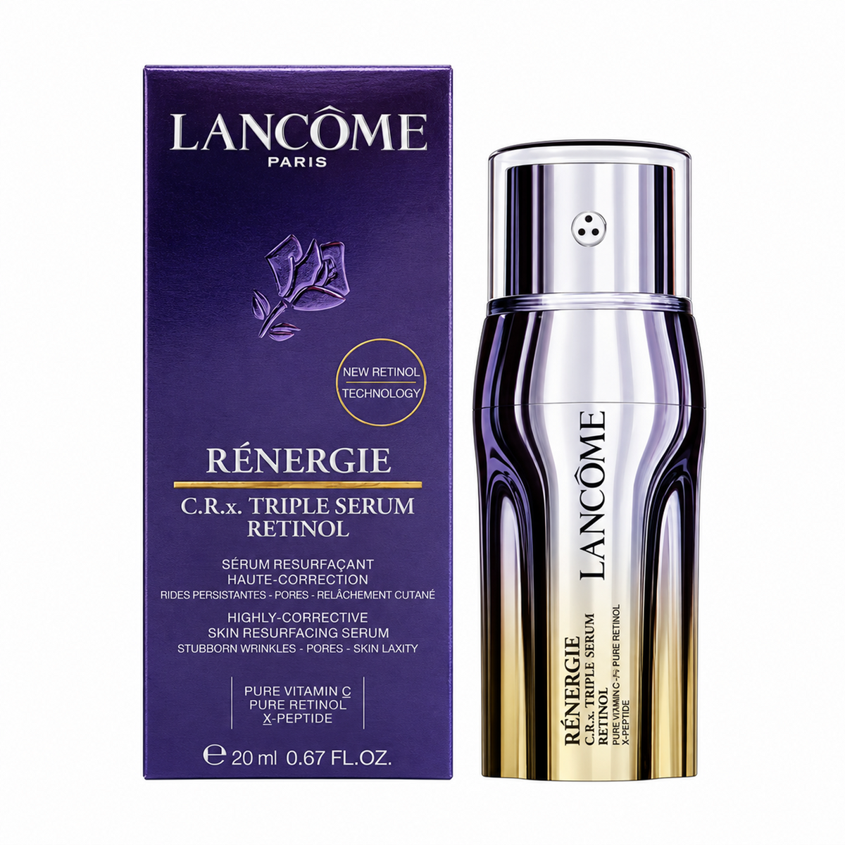 Lancome Renergie C.R.x. Triple Serum Retinol Gesichtscreme 20 ml