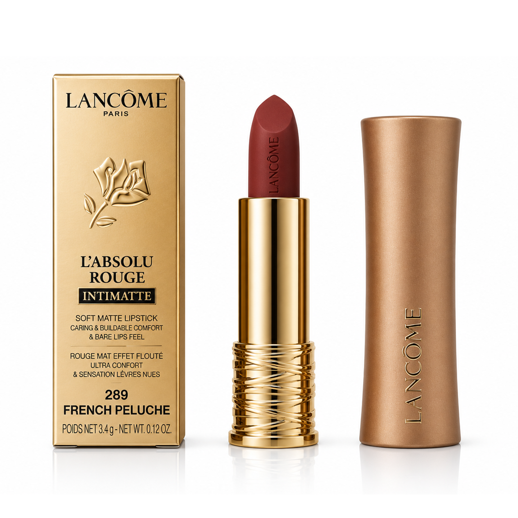 Lancome L'Absolu Rouge 289 French Peluche Lippenstift 3,4g
