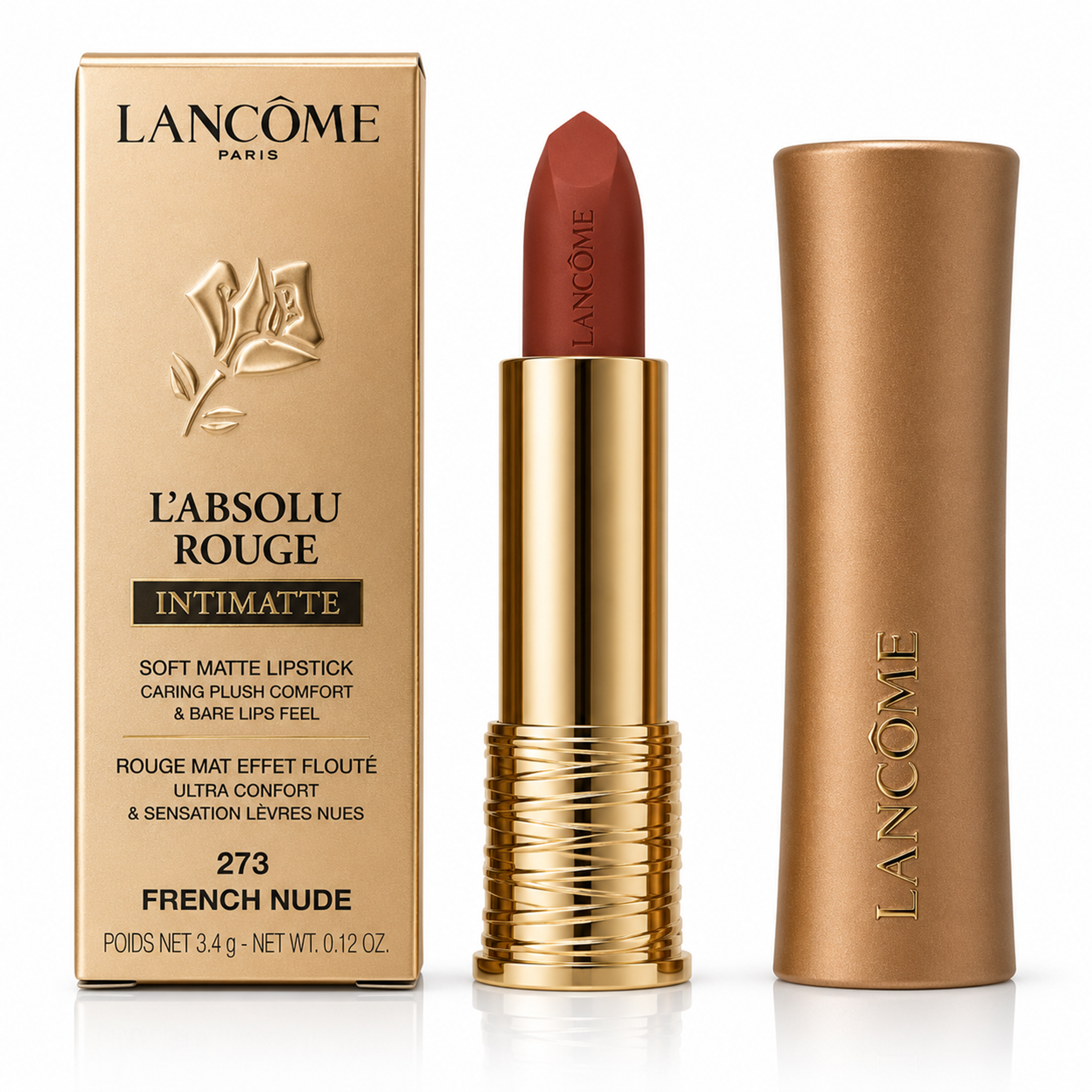 Lancome L'Absolu Rouge 273 French Nude Lippenstift 3,4g