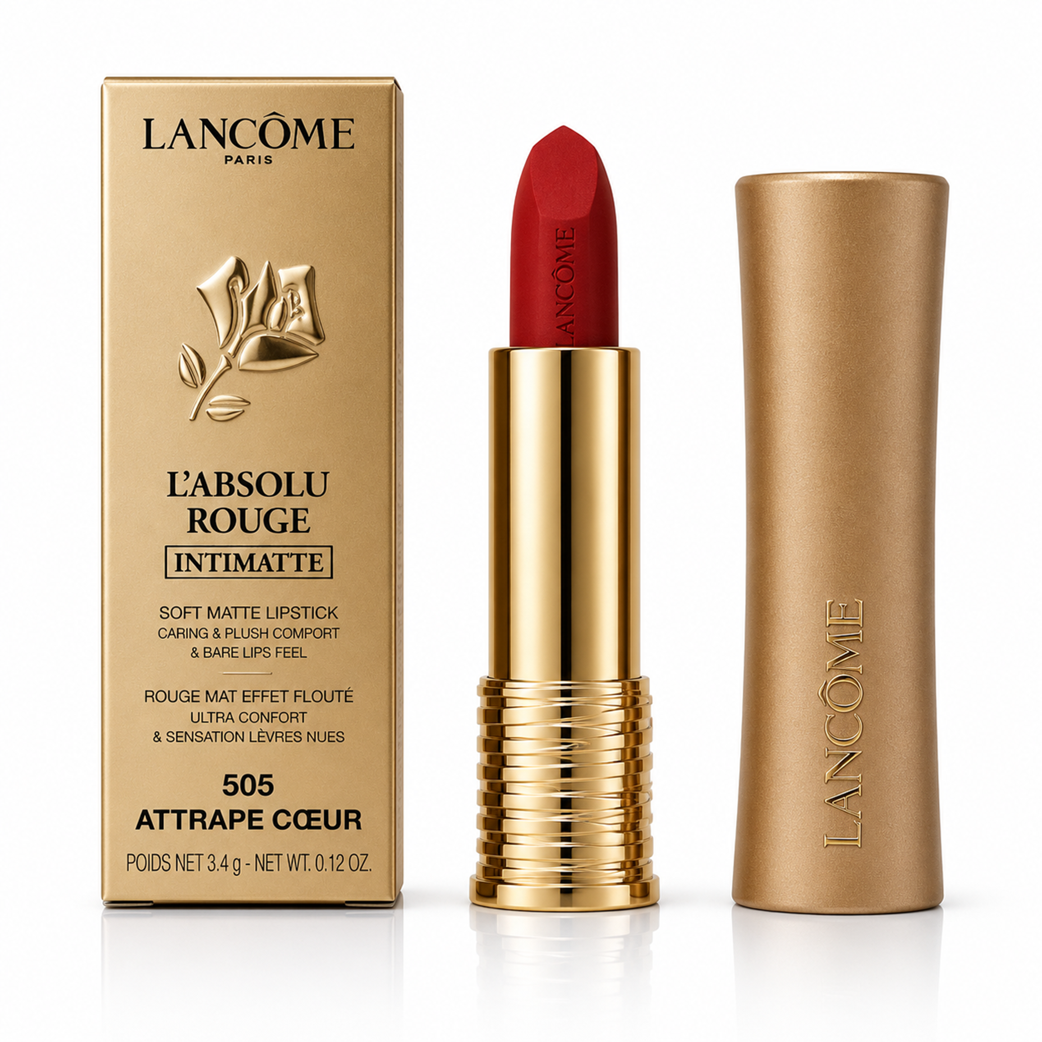 Lancome L'Absolu Rouge 505 Attrape Coeur Lippenstift 3,4g