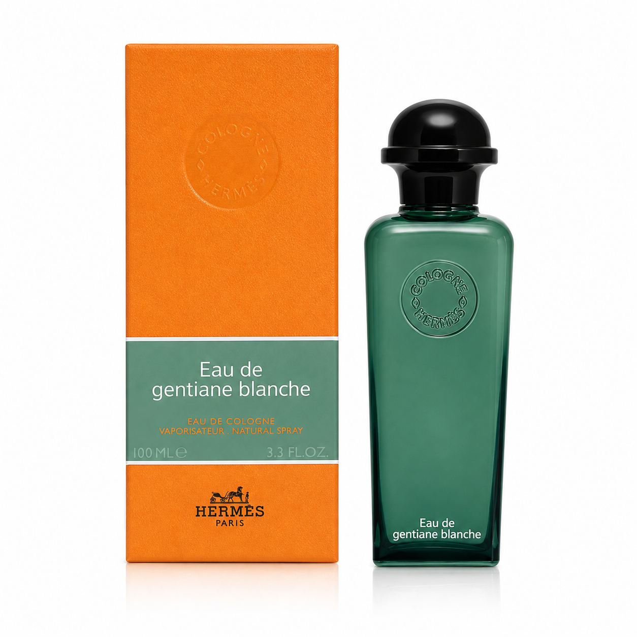 HERMES EAU DE GENTIANE BLANCHE Eau de Cologne 100ml