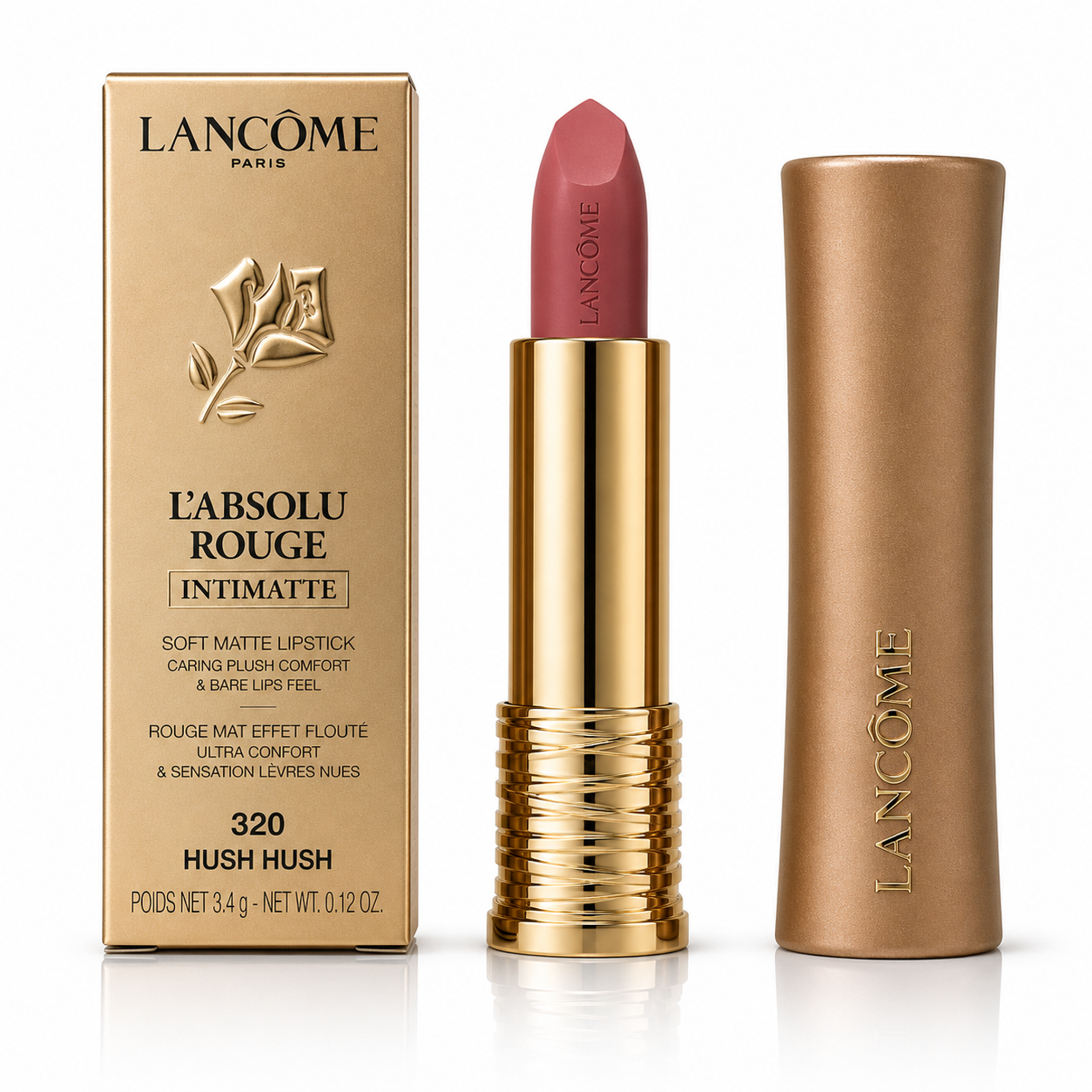Lancome L'Absolu Rouge 320 Hush Hush Lippenstift 3,4g