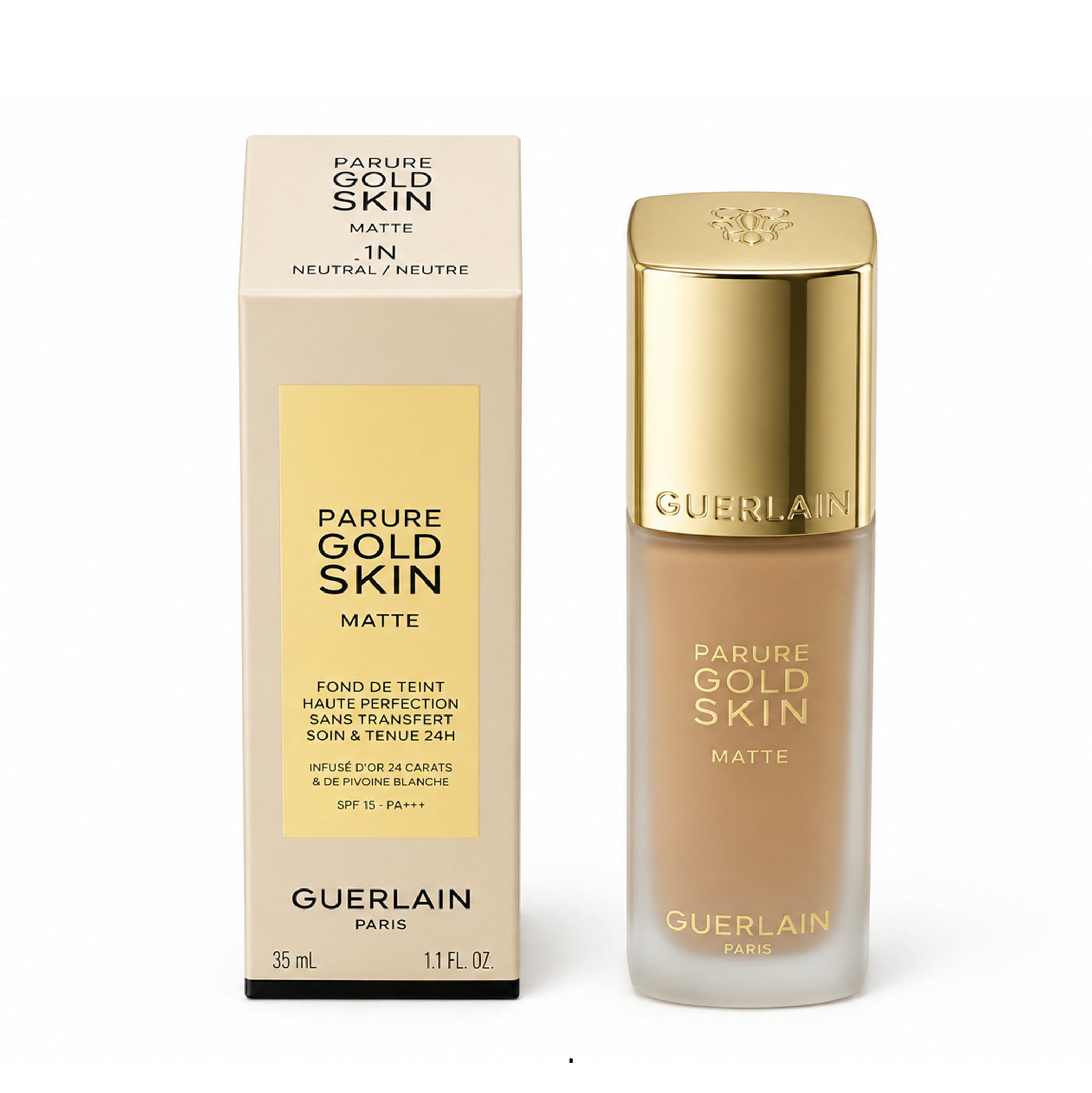 Guerlain Parure Gold Skin Matte Foundation 1N  35 ml