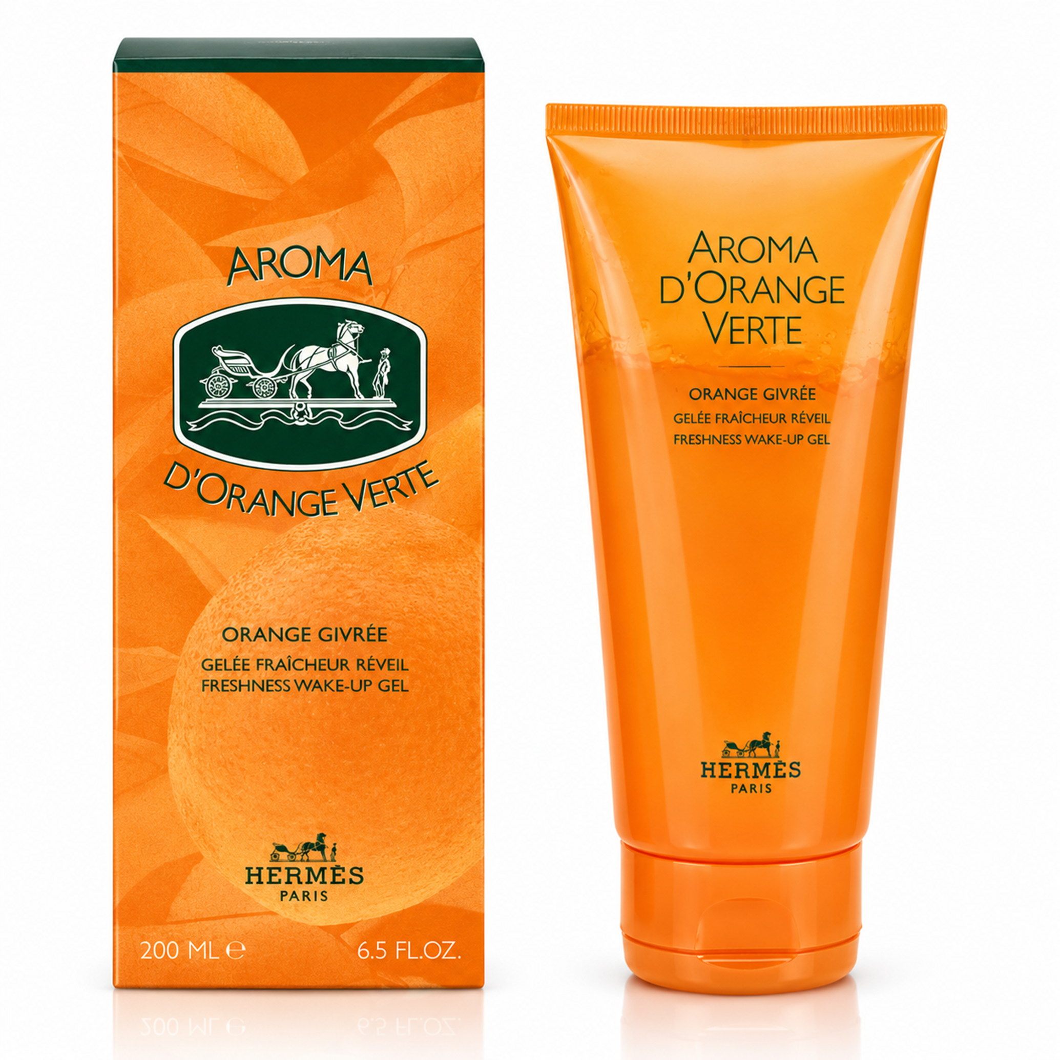 Hermes Aroma D'Orange Verte Wake Up Body Gel 200 ml