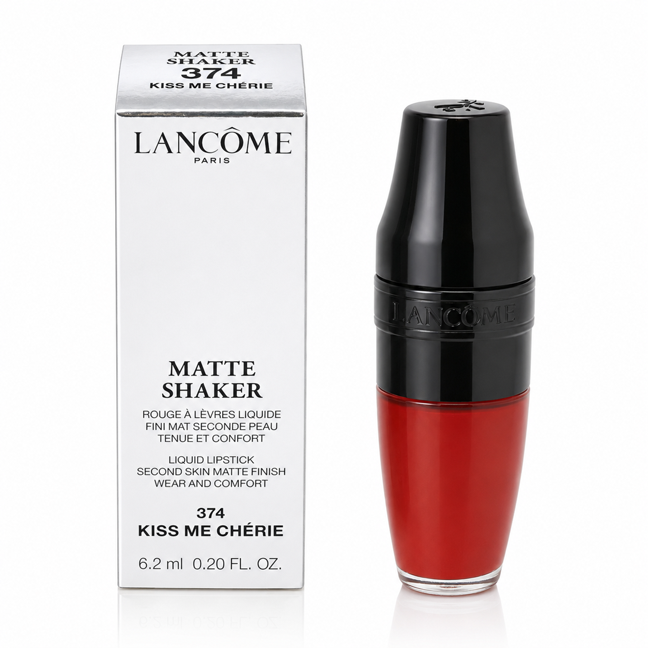 Lancome Matte Shaker Liquid Lipstick 374 Kiss Me Cherie