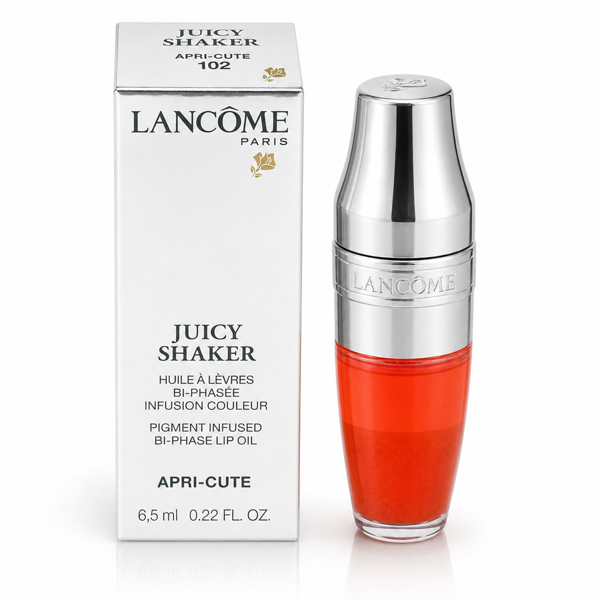 Lancome Juicy Shaker Lip Oil 102 Apri-Cute