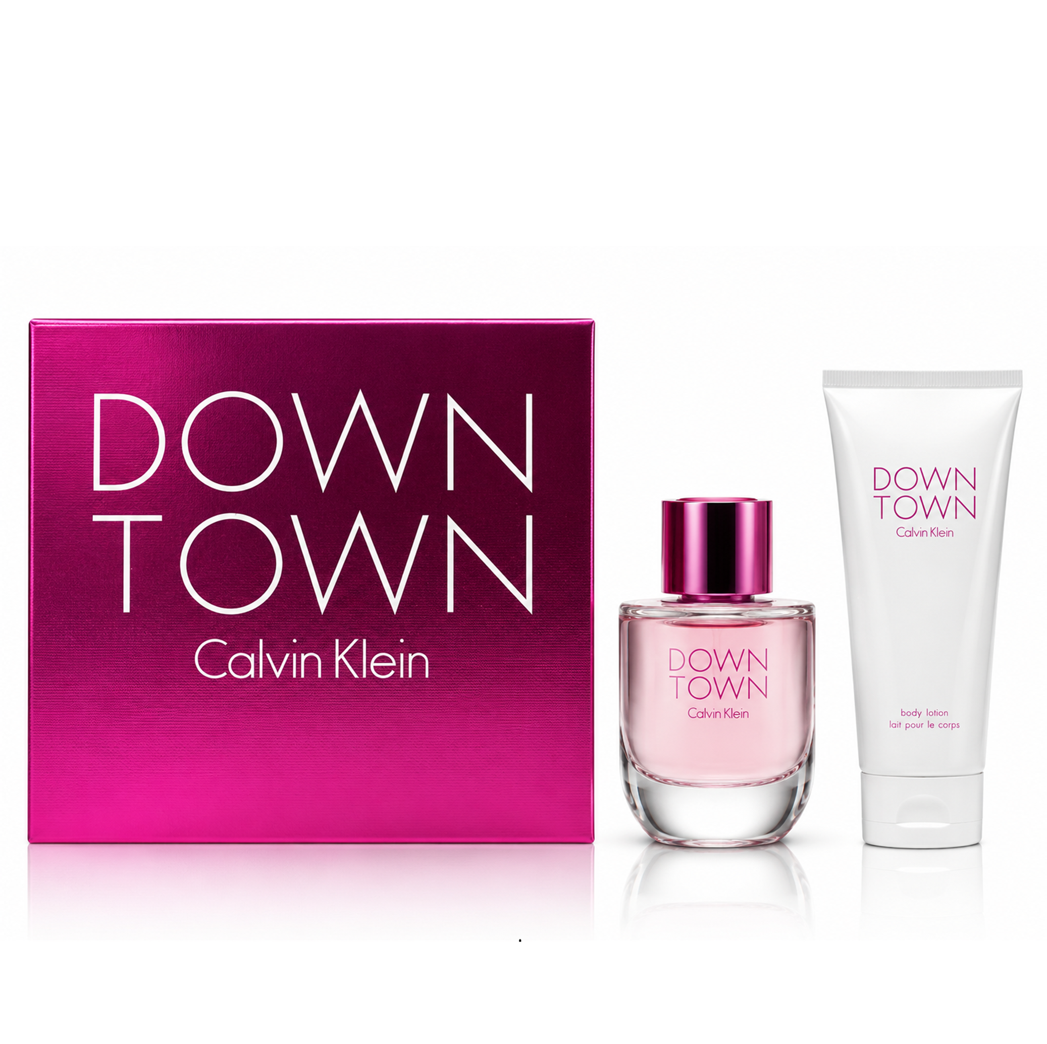 Calvin Klein Down Town Eau de Parfum 50ml + Body Lotion 100ml