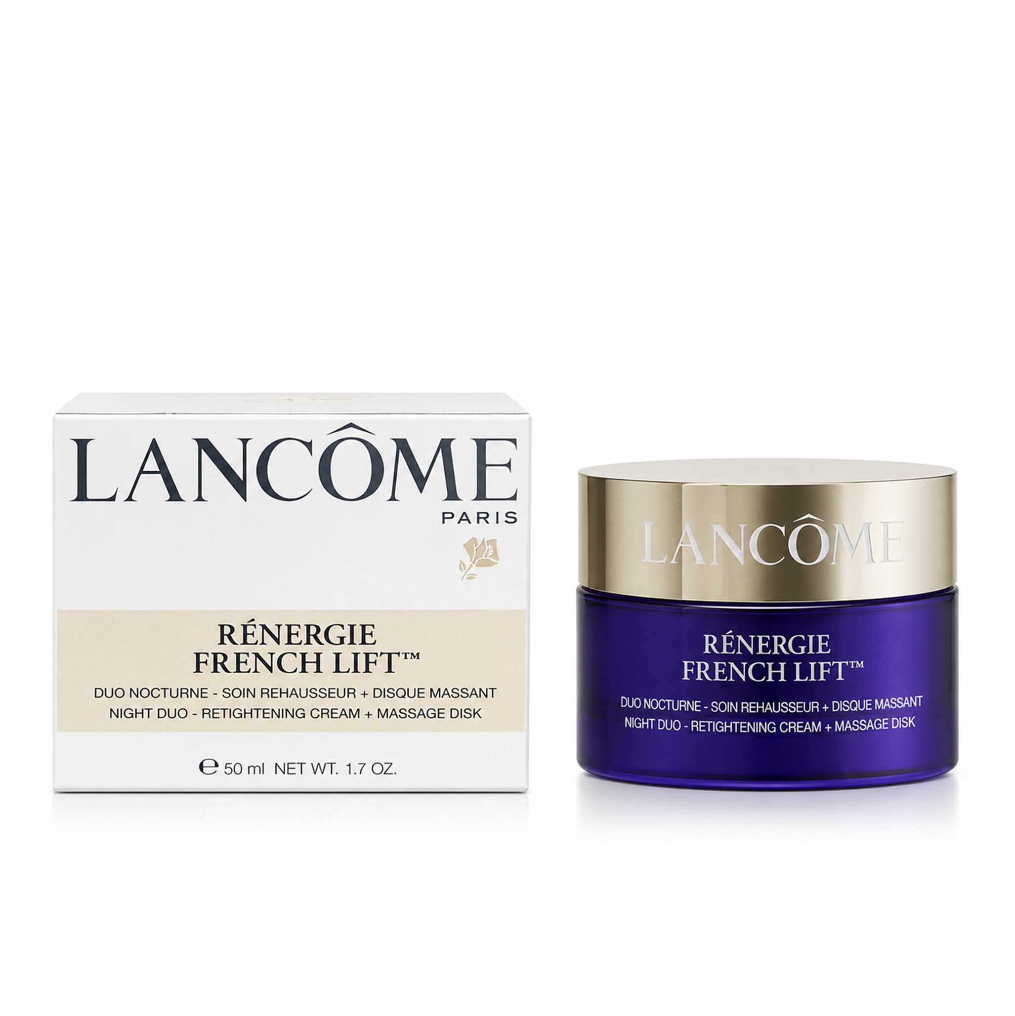 Lancome Renergie French Lift Night Duo Massage Disk 50 ml