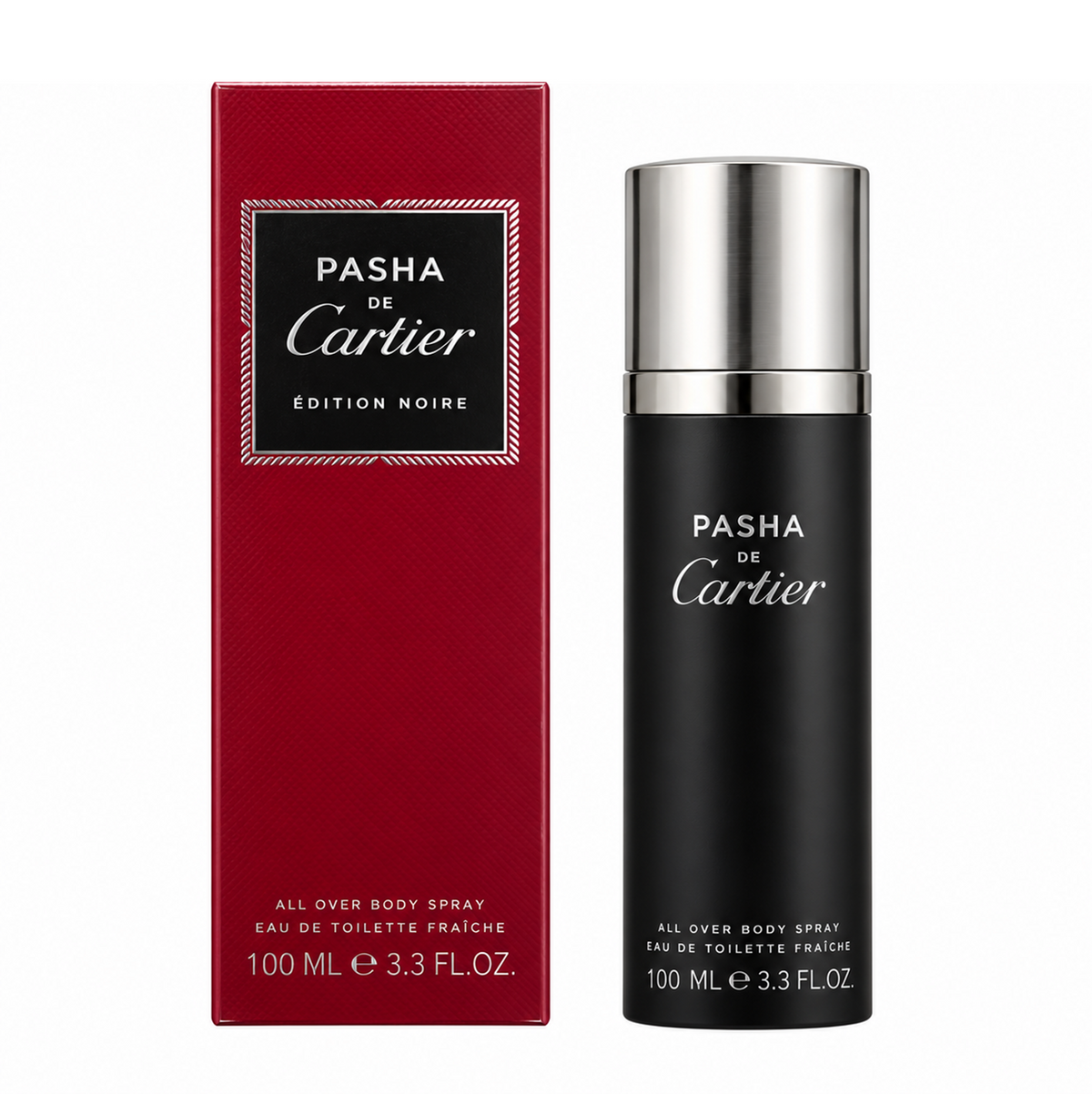 Cartier Pasha Edition Noire All Over Body Spray 100ml