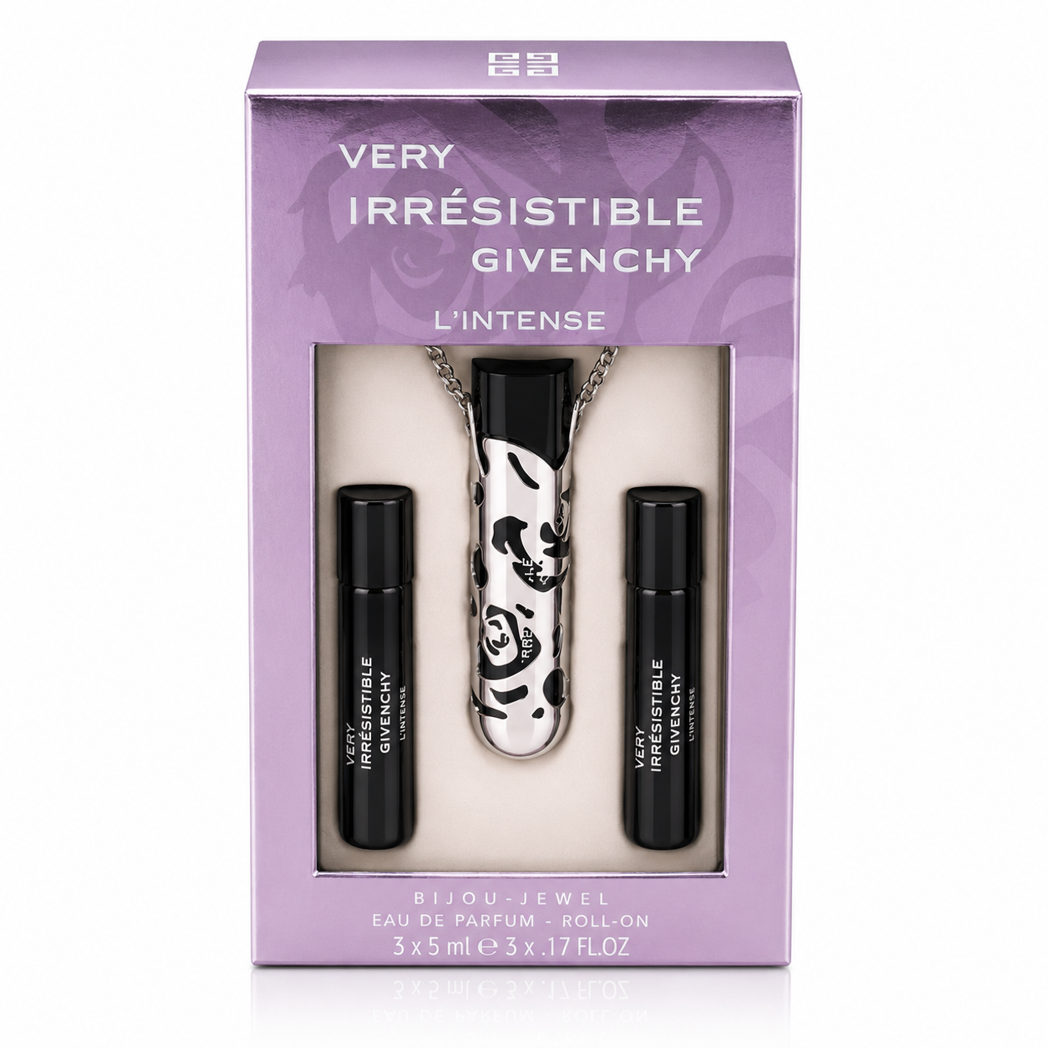 Givenchy Very Irresistible L'Intense Bijour-Jewel Eau de Parfum Roll on 3x5ml