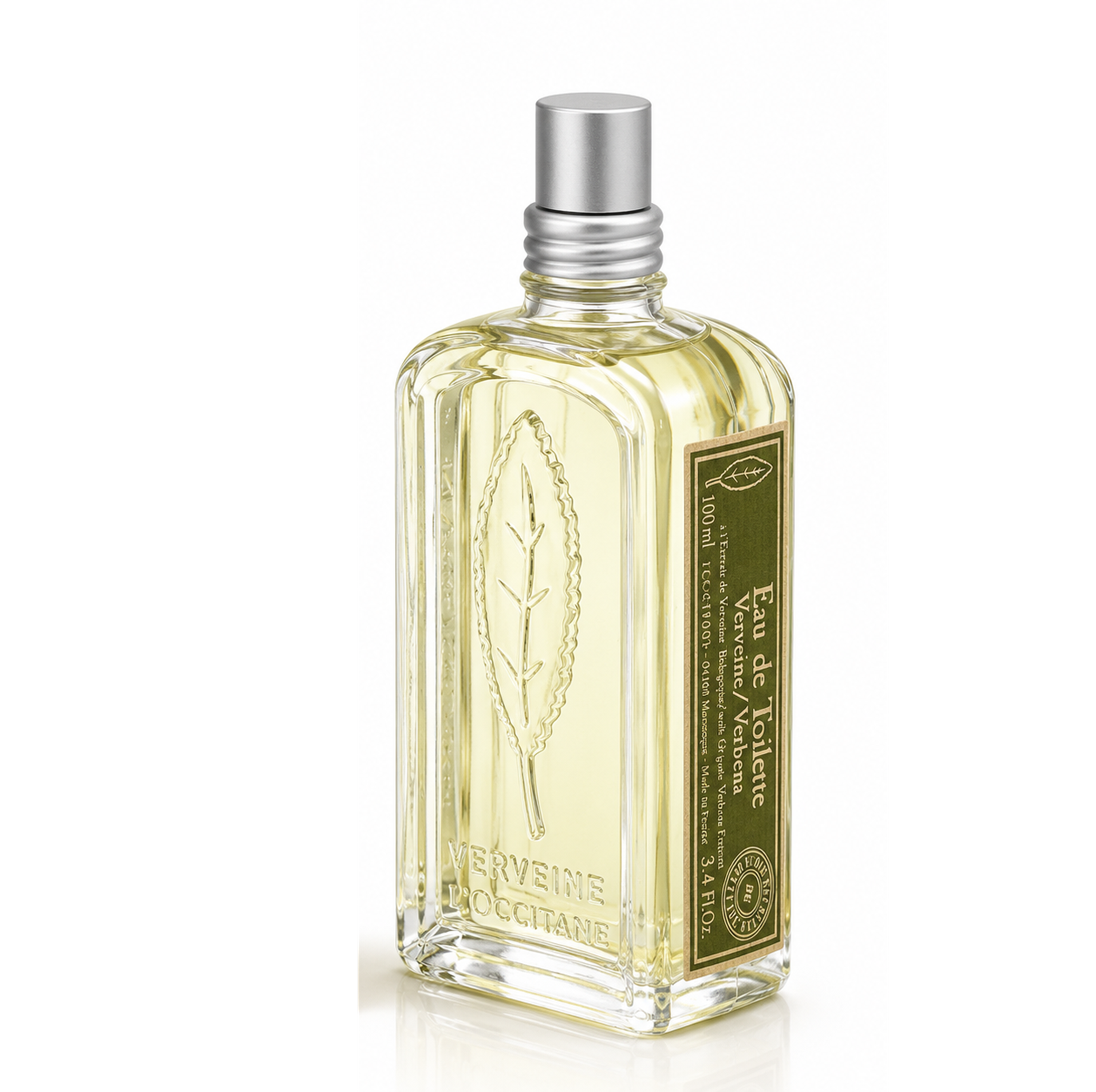 L'occitane Verbena Vereine with Organic Eau de Toilette 100ml