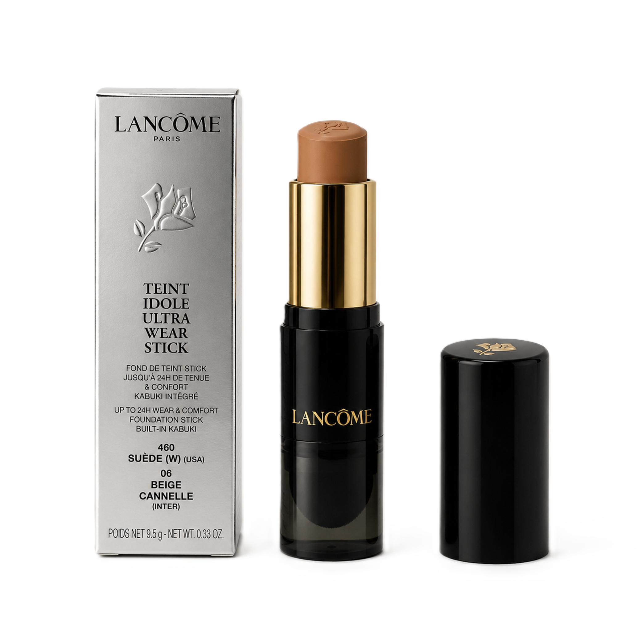 Lancome Teint Idole Ultra Wear Stick Foundation 460 Suede 06 Beige Cannelle 9,5g