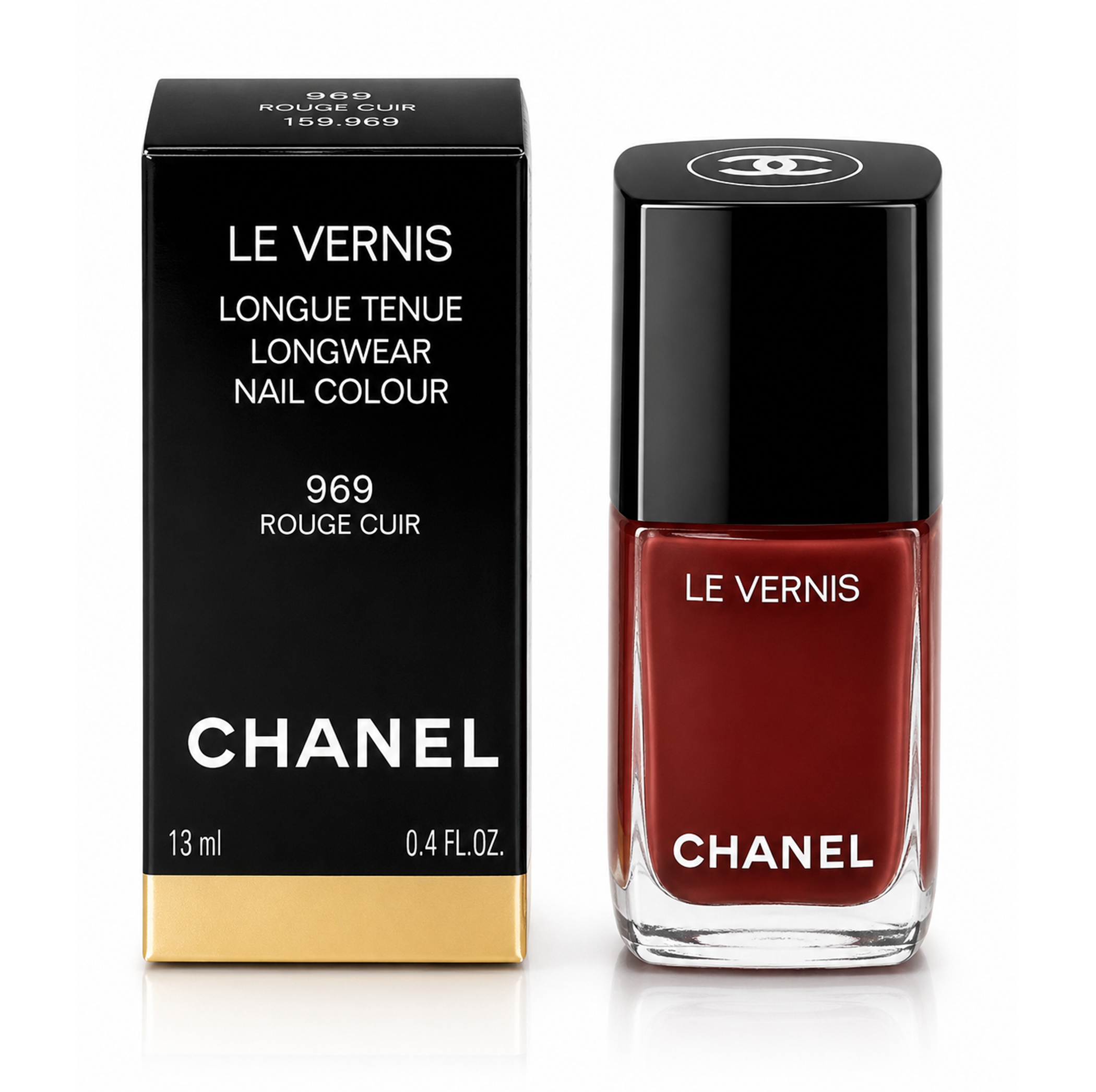 Chanel Le Vernis Longwear Nagellack 13ml 969 Rouge Cuir