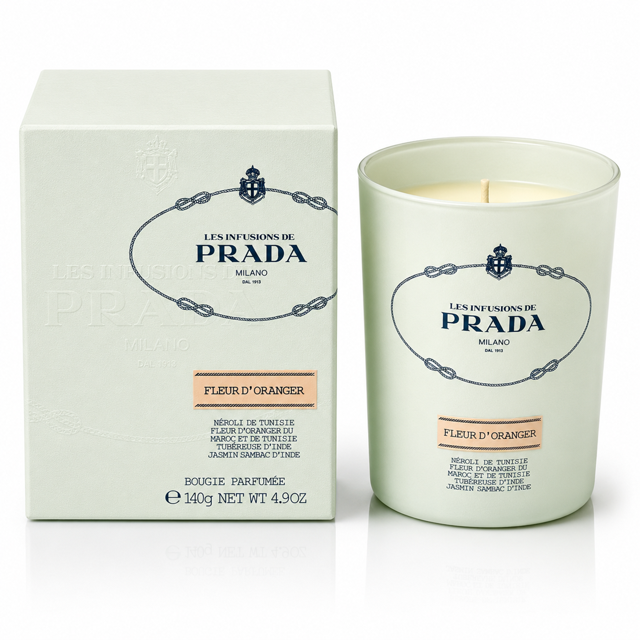 Prada Fleur d'Oranger Kerze Bougie Perfumée 140g