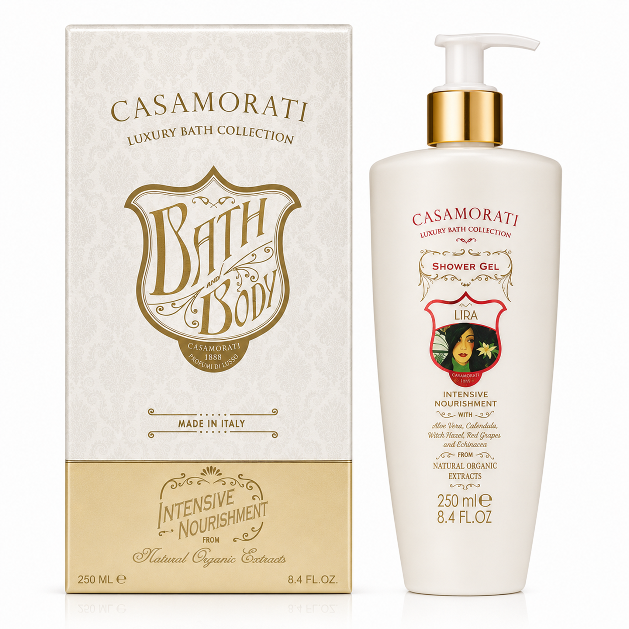 Xerjoff Casamorati Luxury Bath Collection Bath Body Lira Shower Gel 250ml