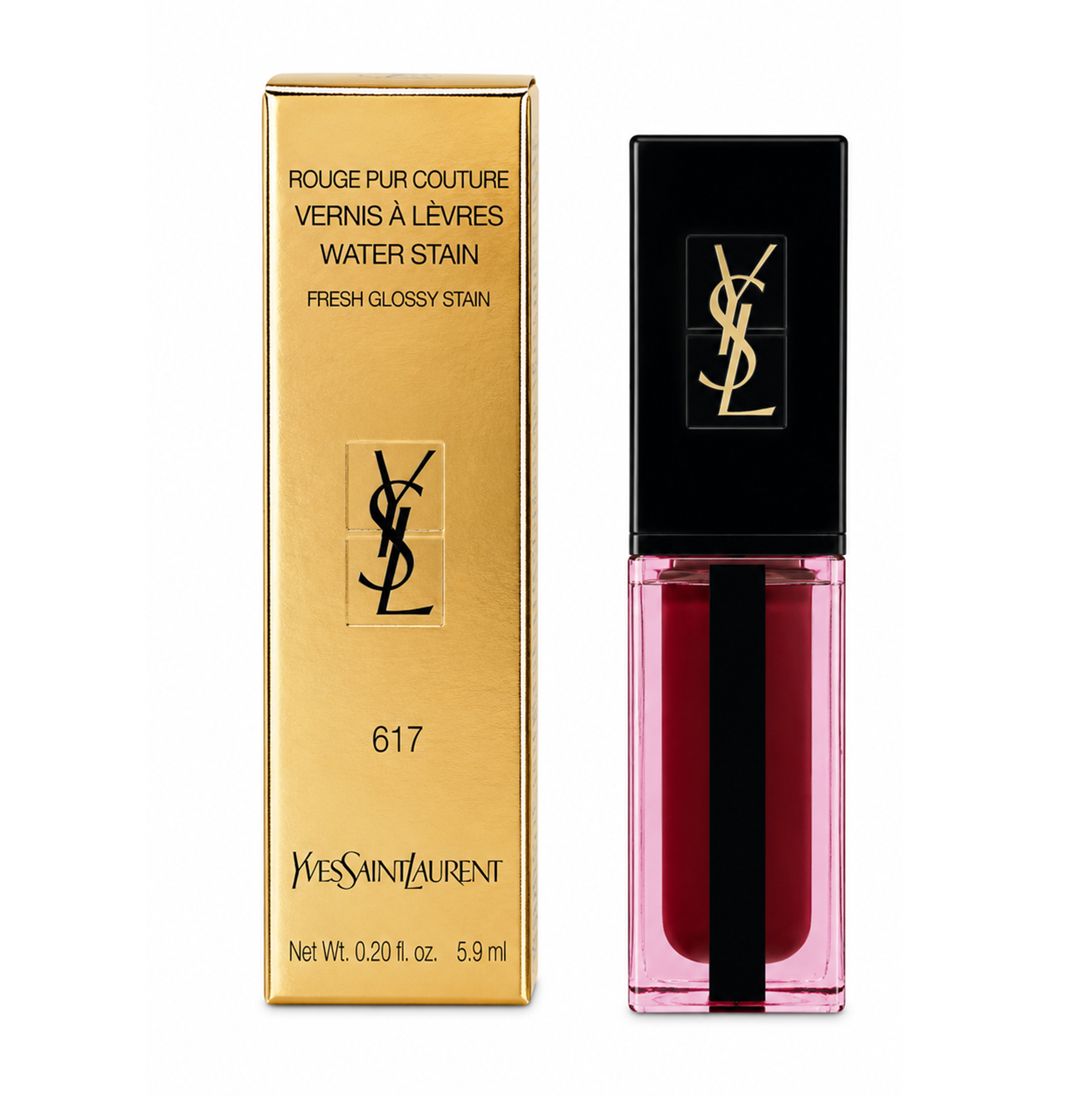 Yves saint Laurent Tatouage Couture 617 Dive in The Nude Lipgloss