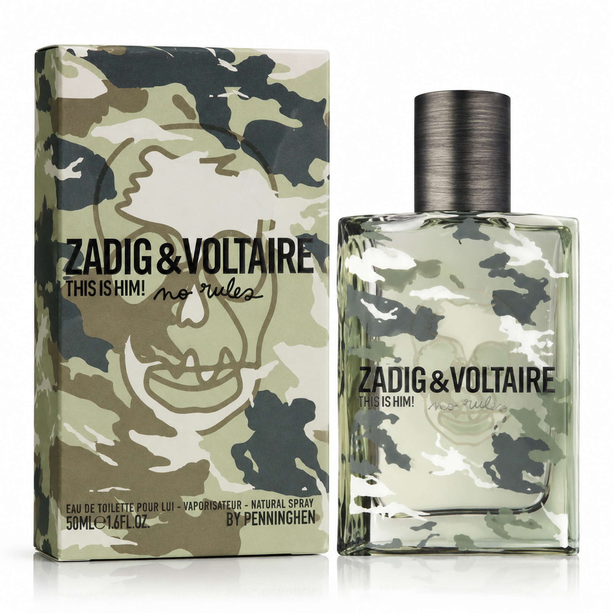 Zadig & Voltaire This is him ! no rules Eau de Toilette 50ml