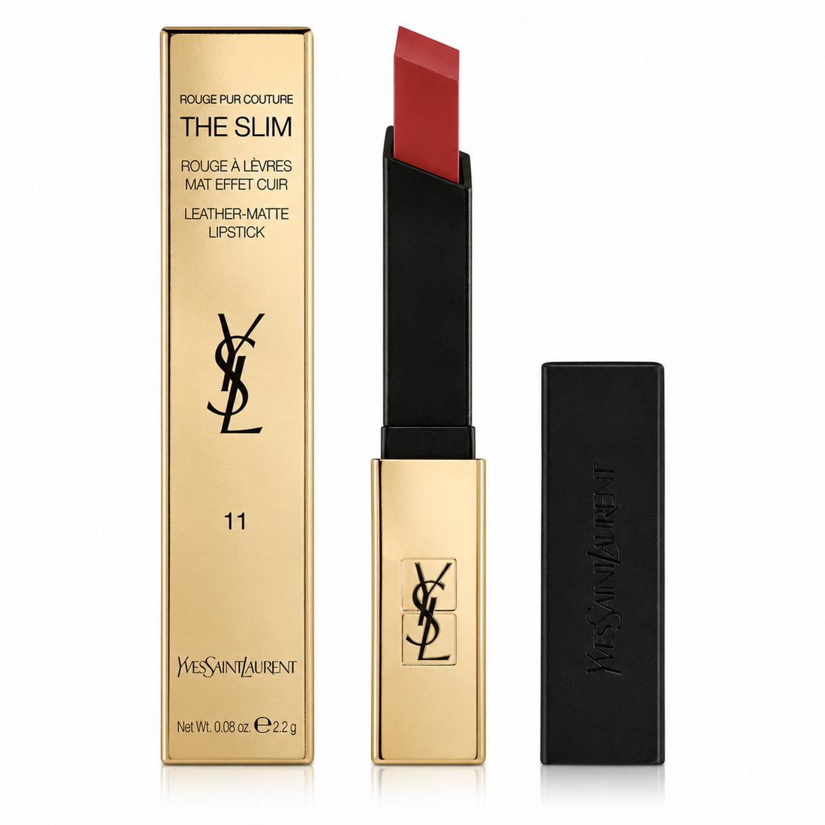 Yves saint Laurent Rouge Pur Couture The Slim Matt Lipstick 11 Ambiguous beige