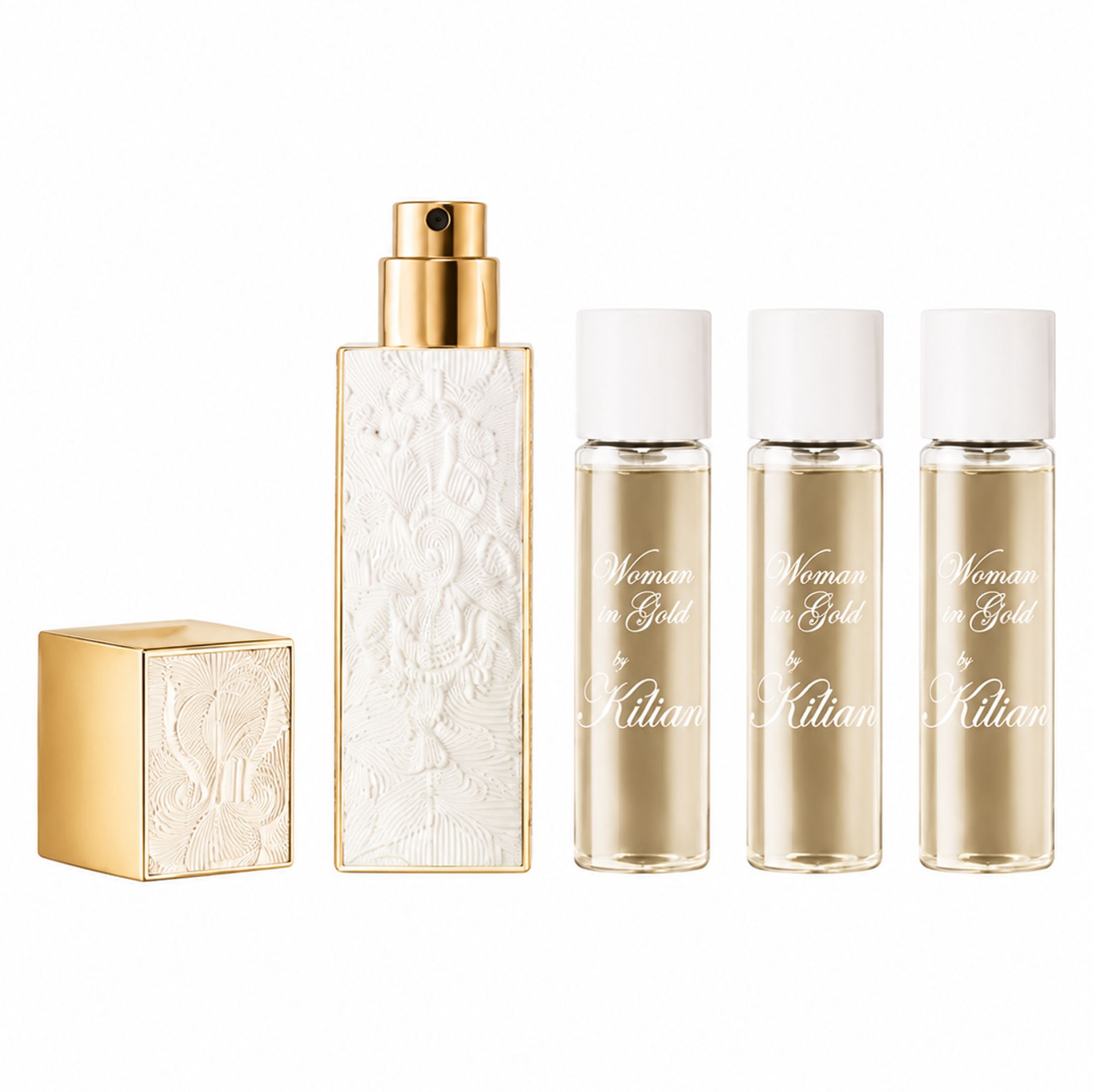 Kilian Woman in Gold Eau de Parfum Travel Set 4 x 7,5 ml