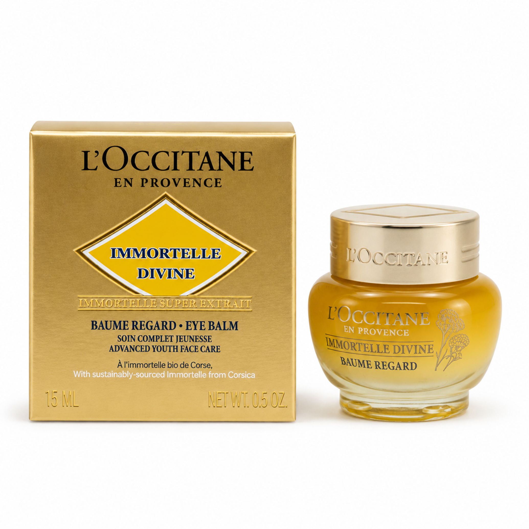 L'Occitane Immortelle Divine Eye Balm 15ml
