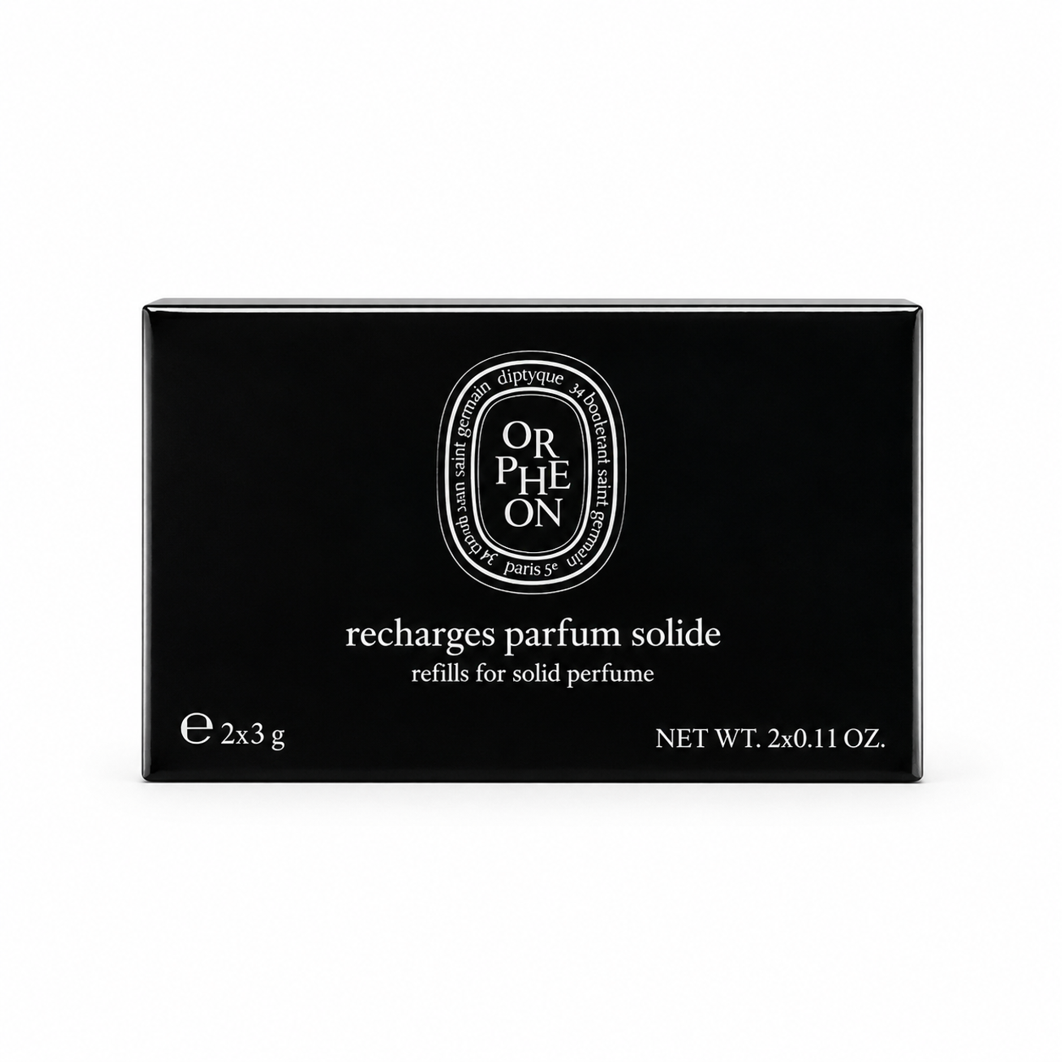 Diptyque Orpheon recharges parfum solide 2x3g