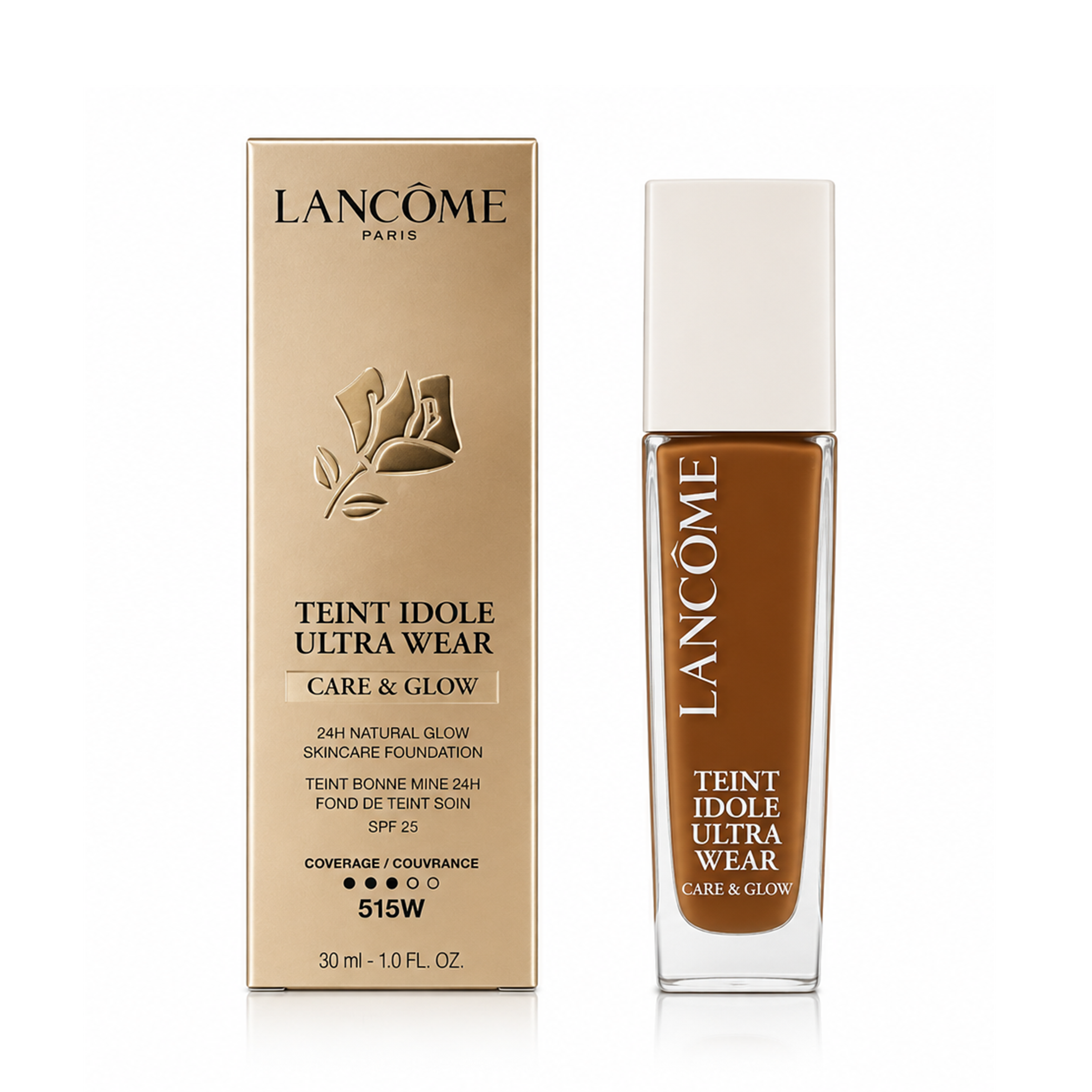 Lancome Teint Ideole ultra water care & glow 515W Foundation 30 ml