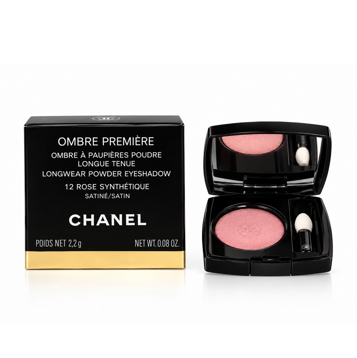 Chanel Ombre Premiere Lidschatten Eyeshadow 12 Rose Synthetique 2,2g