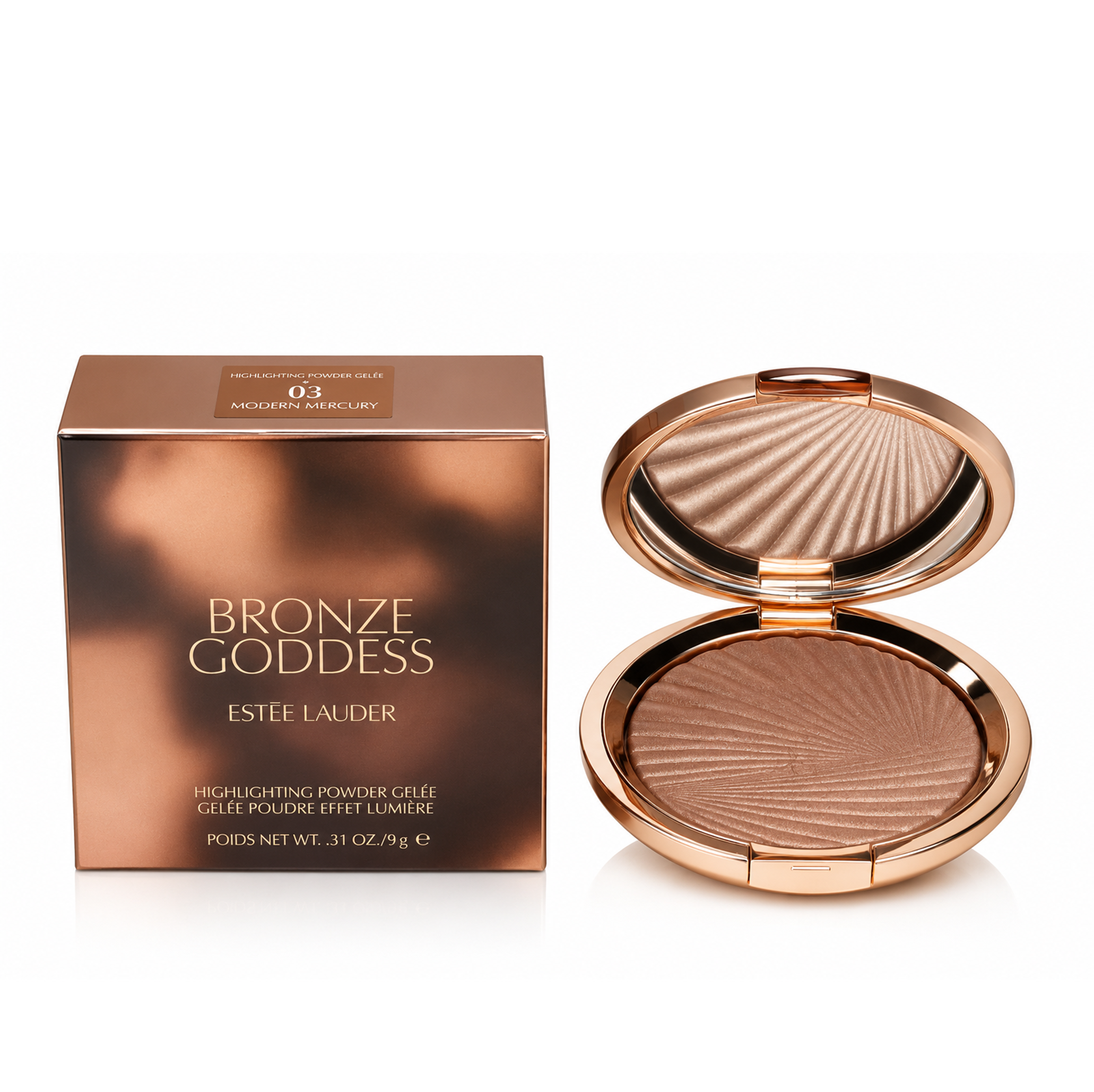 Estee Lauder Bronzer Goddess Highlighter 03 Modern Mercury  9g