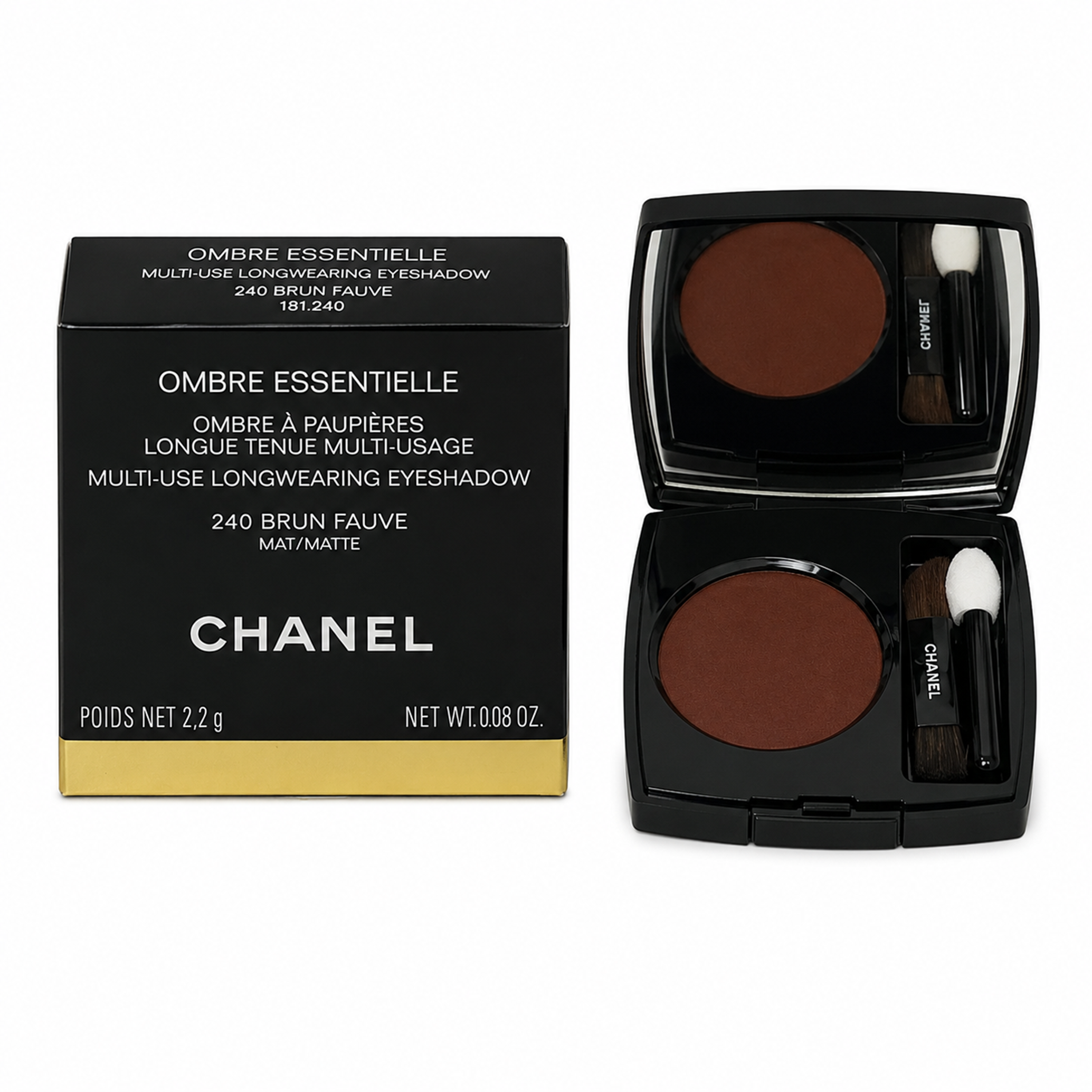 Chanel Ombre Essentielle eyeshadow Lidschatten 240 brun fauve 2,2g